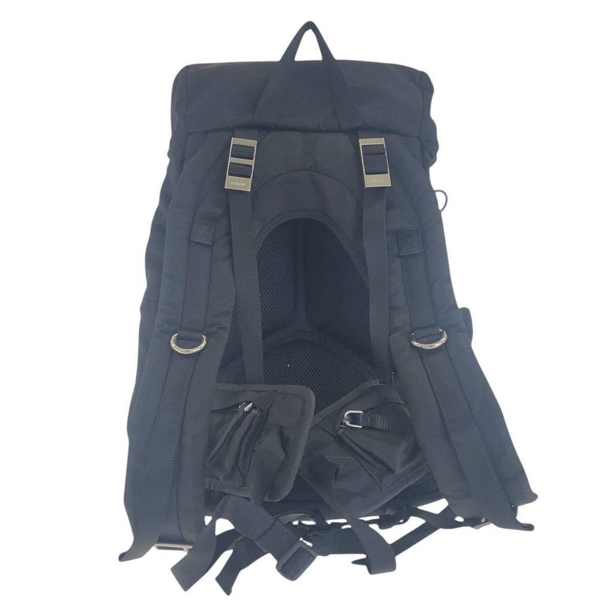 Prada Prada Prada Tessuto Triangle Logo Plate Nylon Backpack VZ0056 Others Backpack VZ0056 Size ONE SIZE - 2 Thumbnail