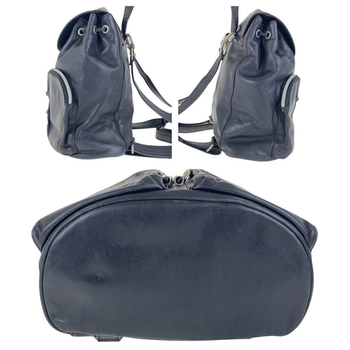 Versace Versace Versace Leather Medusa Backpack Leather Backpack DUTY FREE for USA Size ONE SIZE - 10 Thumbnail