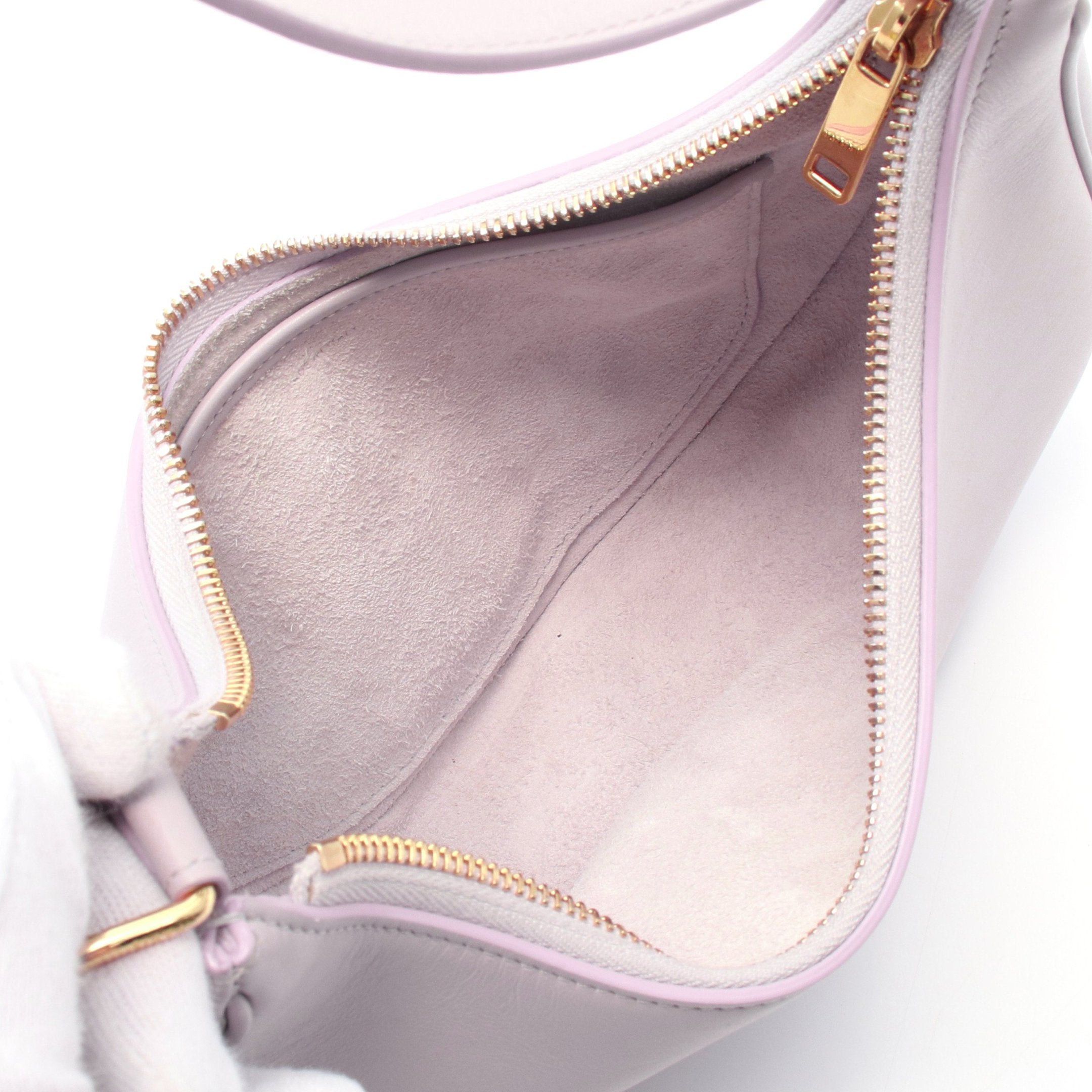 Celine Celine Ava Shoulder Bag Leather Light Purple Size ONE SIZE - 3 Thumbnail
