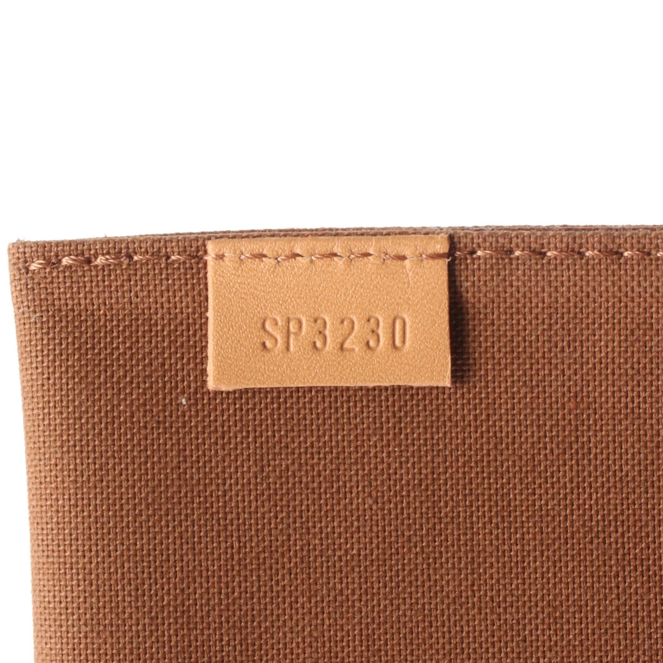 Louis Vuitton Louis Vuitton Petite Sac Plat Monogram Handbag Leather Brown Size ONE SIZE - 5 Thumbnail