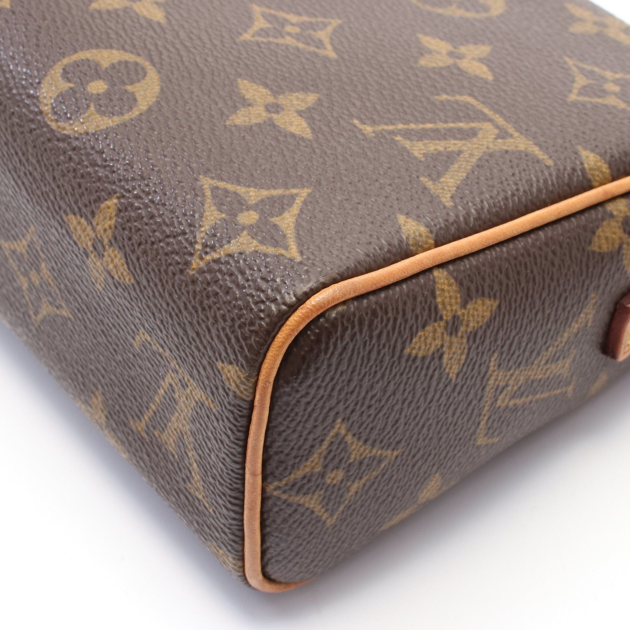 Louis Vuitton Louis Vuitton Recital Monogram Handbag Leather Brown Size ONE SIZE - 7 Thumbnail