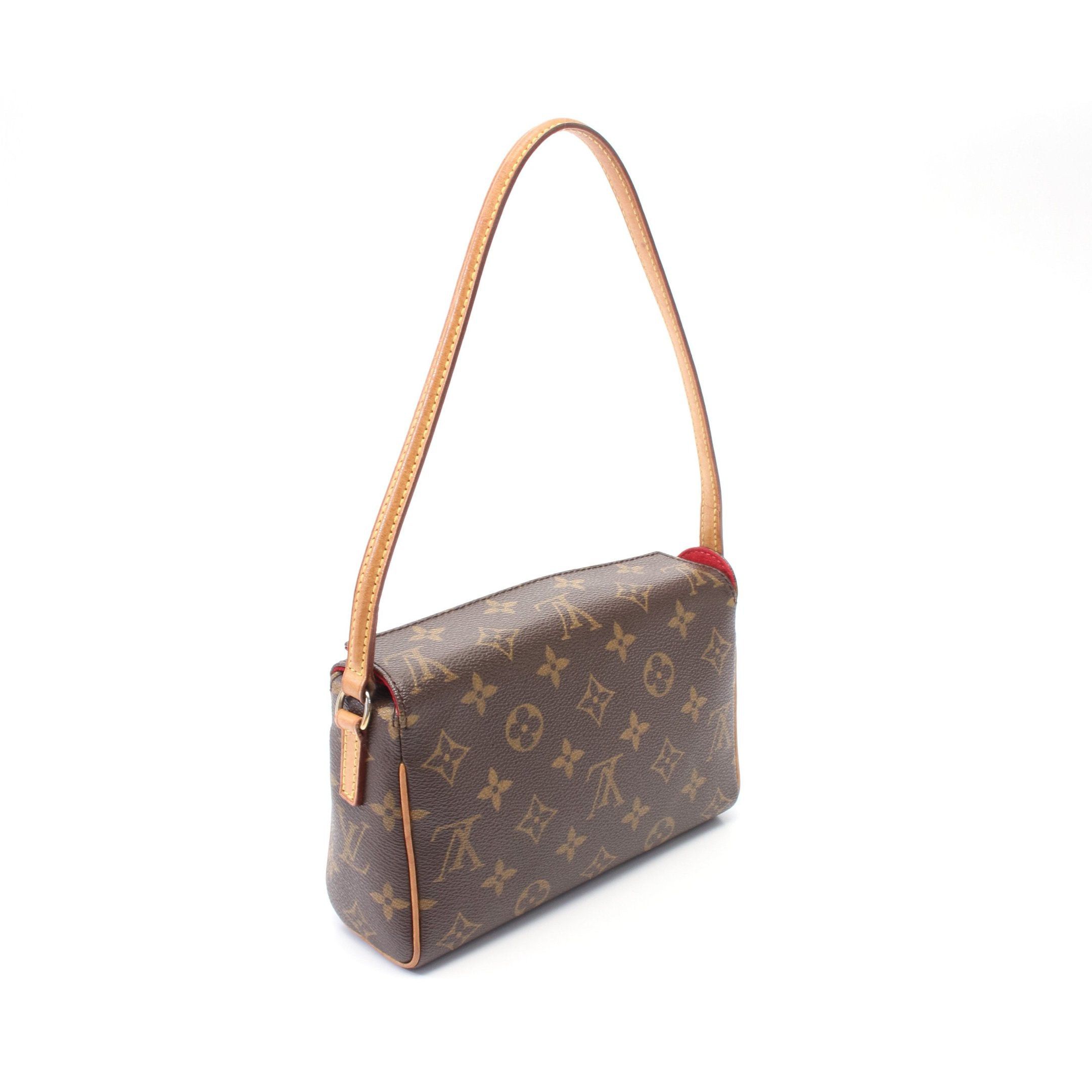 Louis Vuitton Louis Vuitton Recital Monogram Handbag Leather Brown Size ONE SIZE - 2 Thumbnail