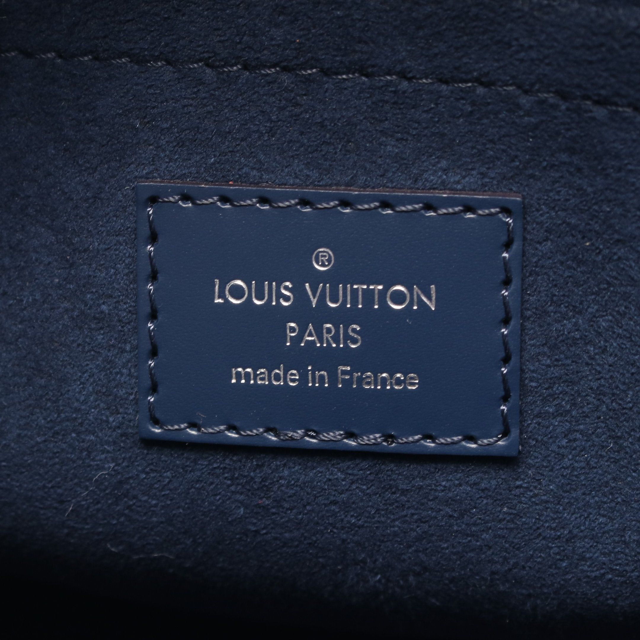 Louis Vuitton Louis Vuitton Marly Mm Epi Andigo Blue Handbag Leather Navy Size ONE SIZE - 4 Thumbnail