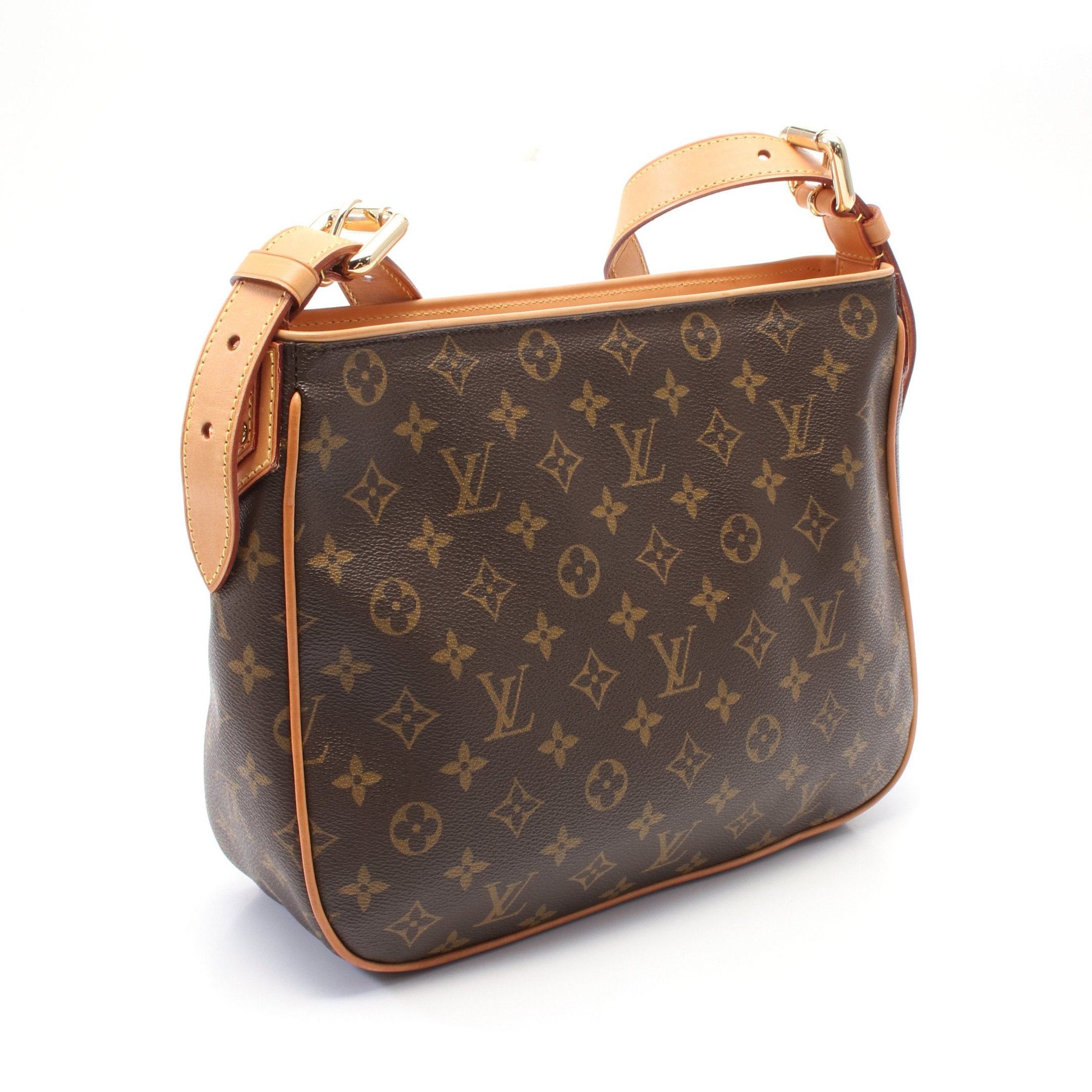 Louis Vuitton Louis Vuitton Hudson Gm Monogram Shoulder Bag Leather Brown Size ONE SIZE - 2 Thumbnail