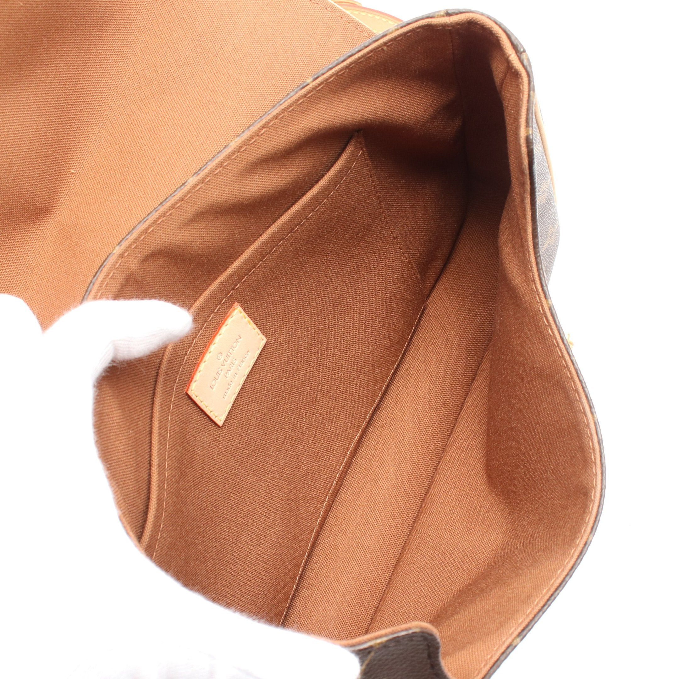 Louis Vuitton Louis Vuitton Murrell Suck Add Monogram Backpack Rucksack Leather Brown Size ONE SIZE - 3 Thumbnail