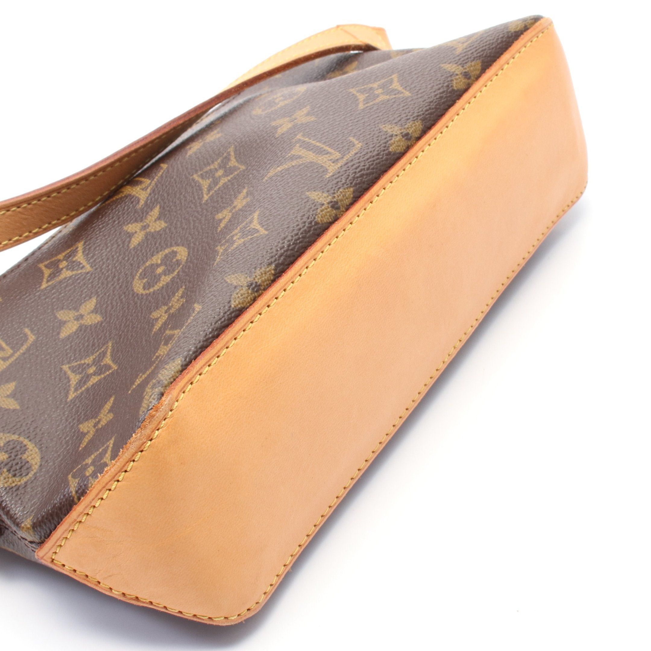 Louis Vuitton Louis Vuitton Trotteur Monogram Shoulder Bag Leather Brown Size ONE SIZE - 6 Thumbnail