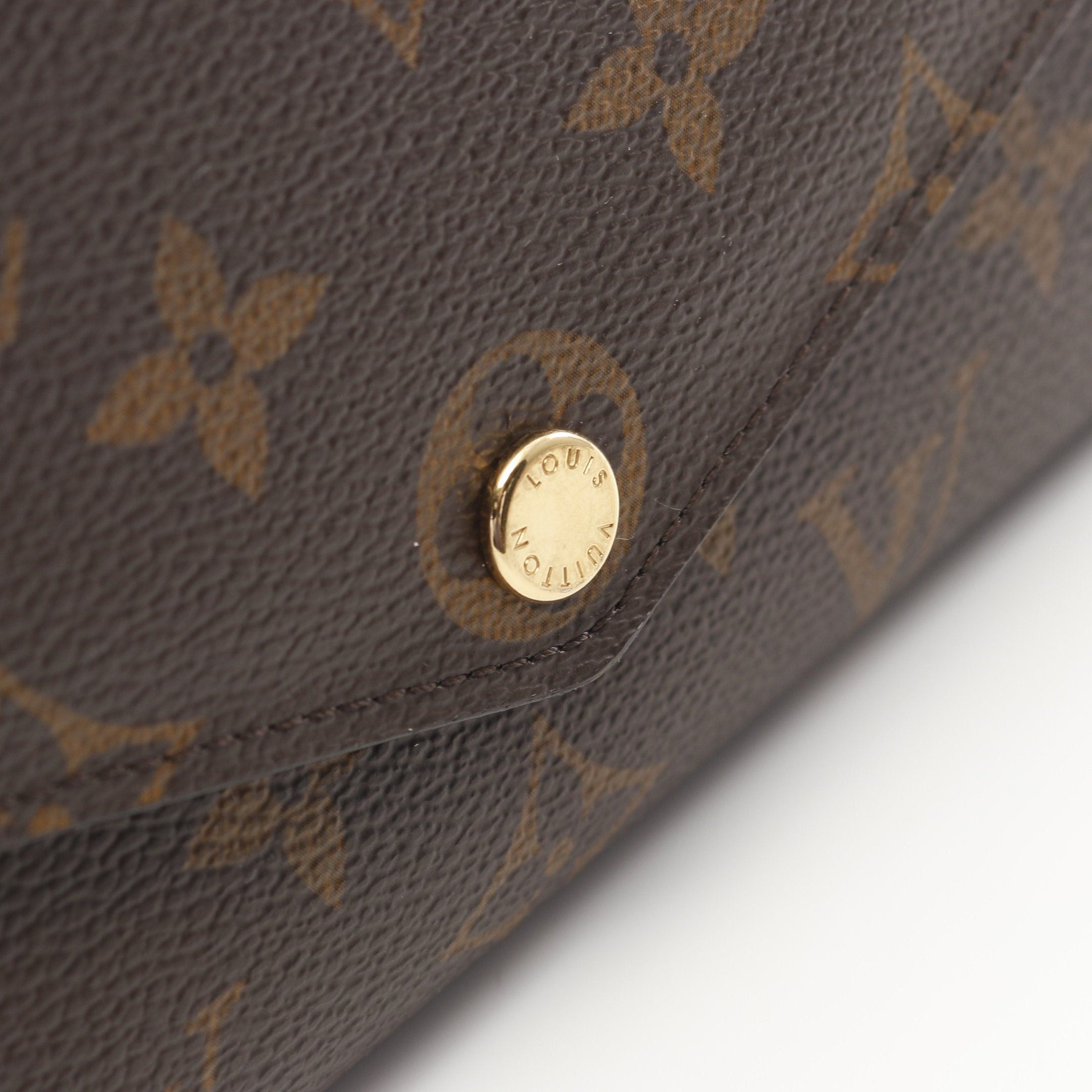 Louis Vuitton Louis Vuitton Portefeuil Sara Monogram Bi-Fold Long Wallet Brown Size ONE SIZE - 7 Thumbnail