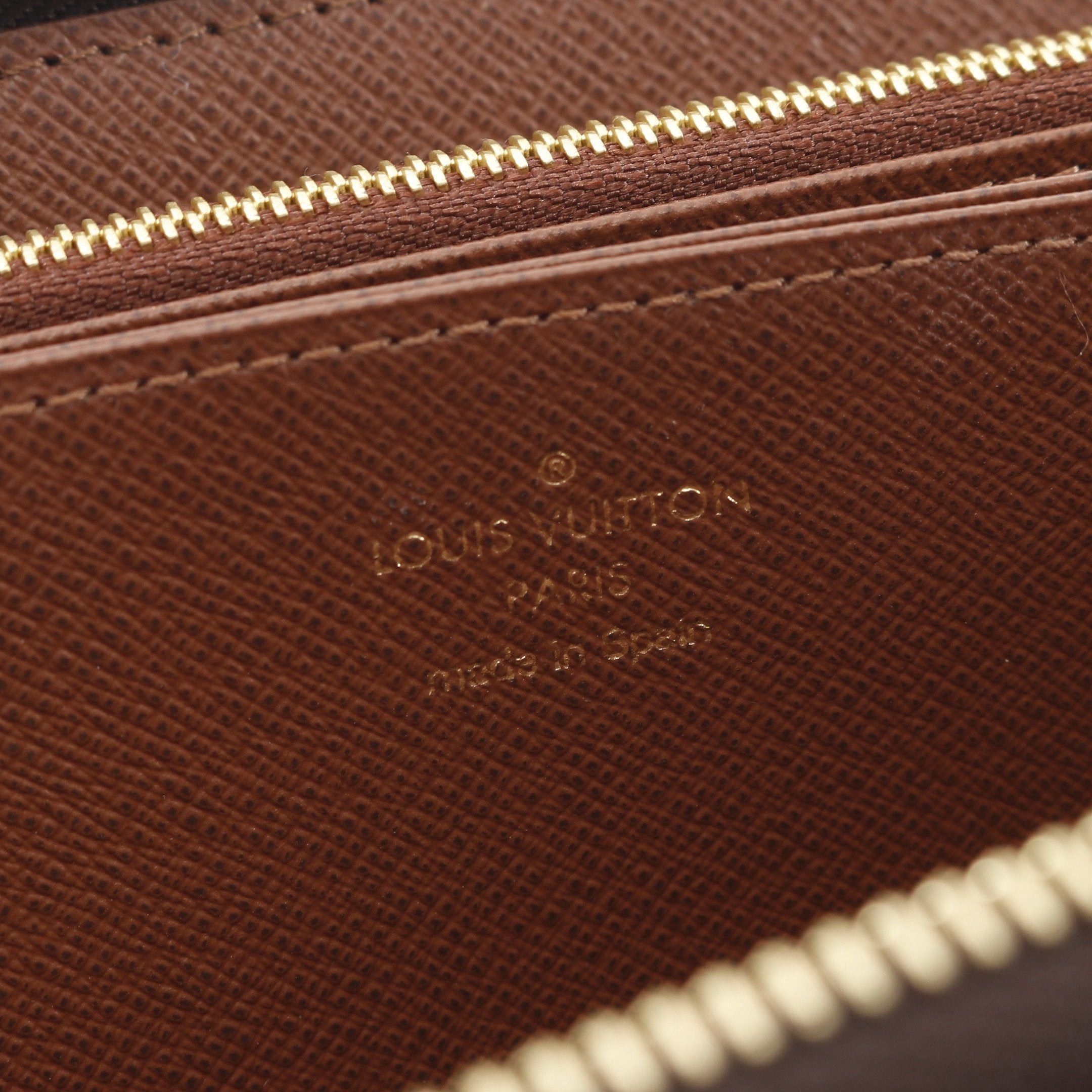Louis Vuitton Louis Vuitton Zippy Wallet Monogram Round Zipper Long Brown Size ONE SIZE - 4 Thumbnail