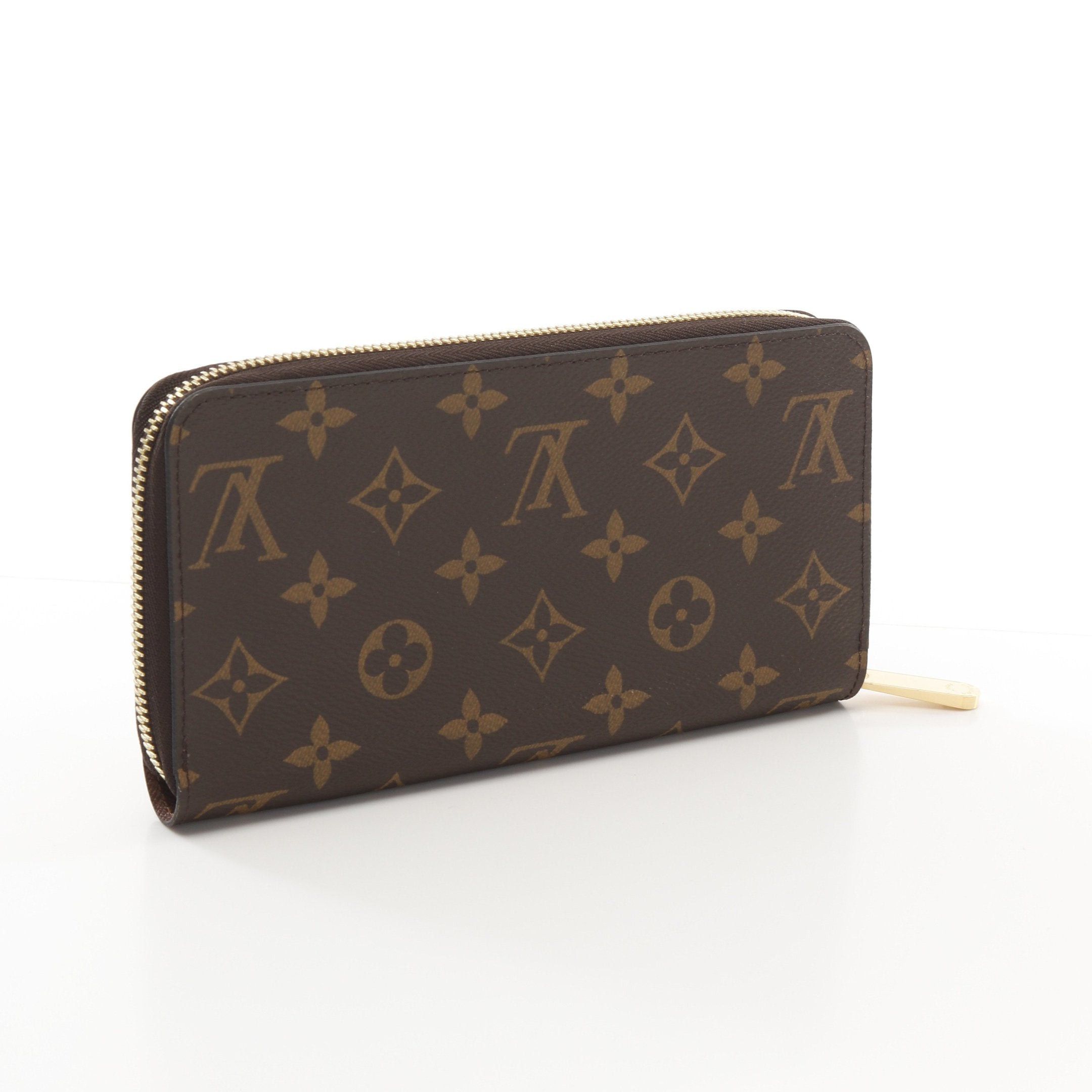 Louis Vuitton Louis Vuitton Zippy Wallet Monogram Round Zipper Long Brown Size ONE SIZE - 2 Thumbnail