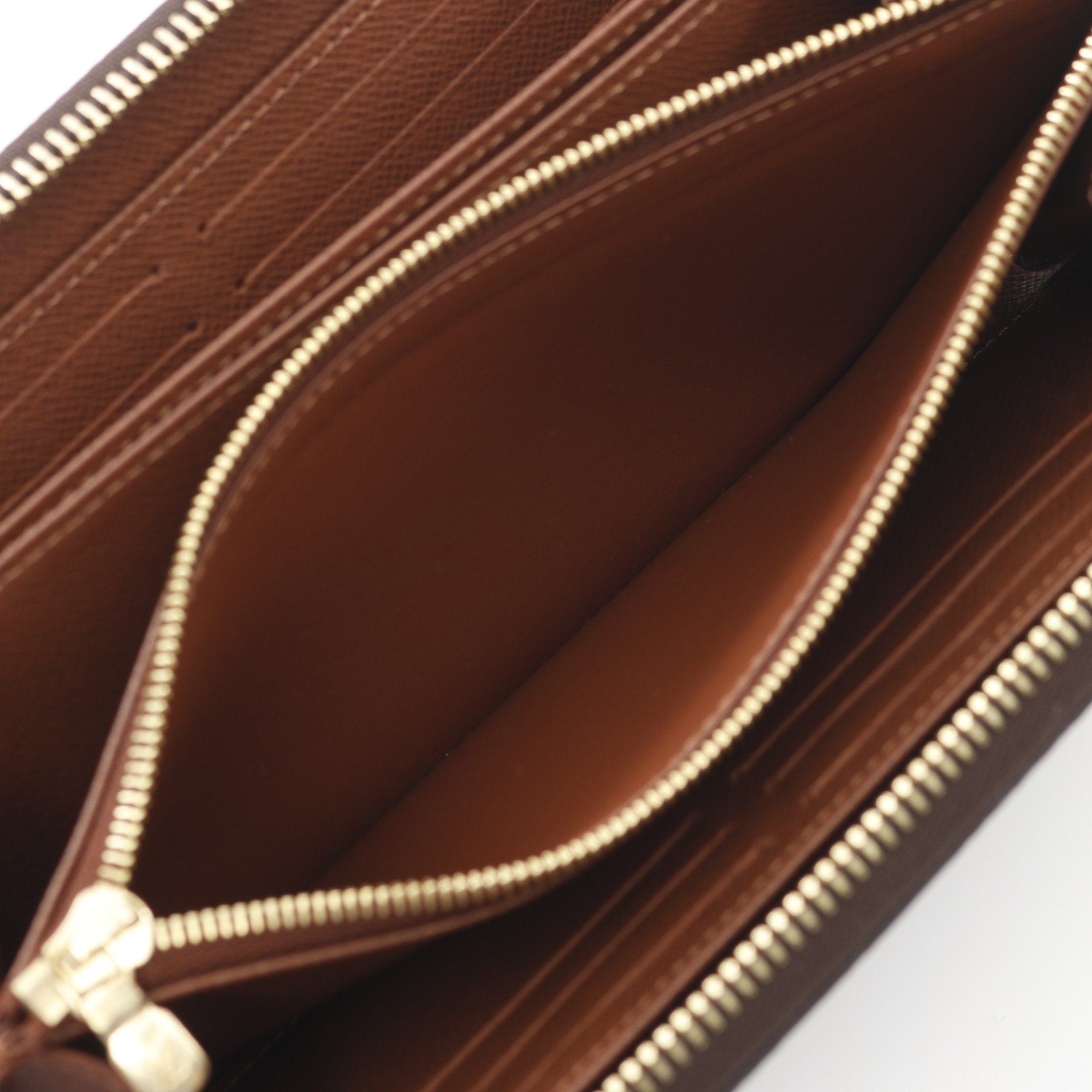 Louis Vuitton Louis Vuitton Zippy Wallet Monogram Round Zipper Long Brown Size ONE SIZE - 6 Thumbnail