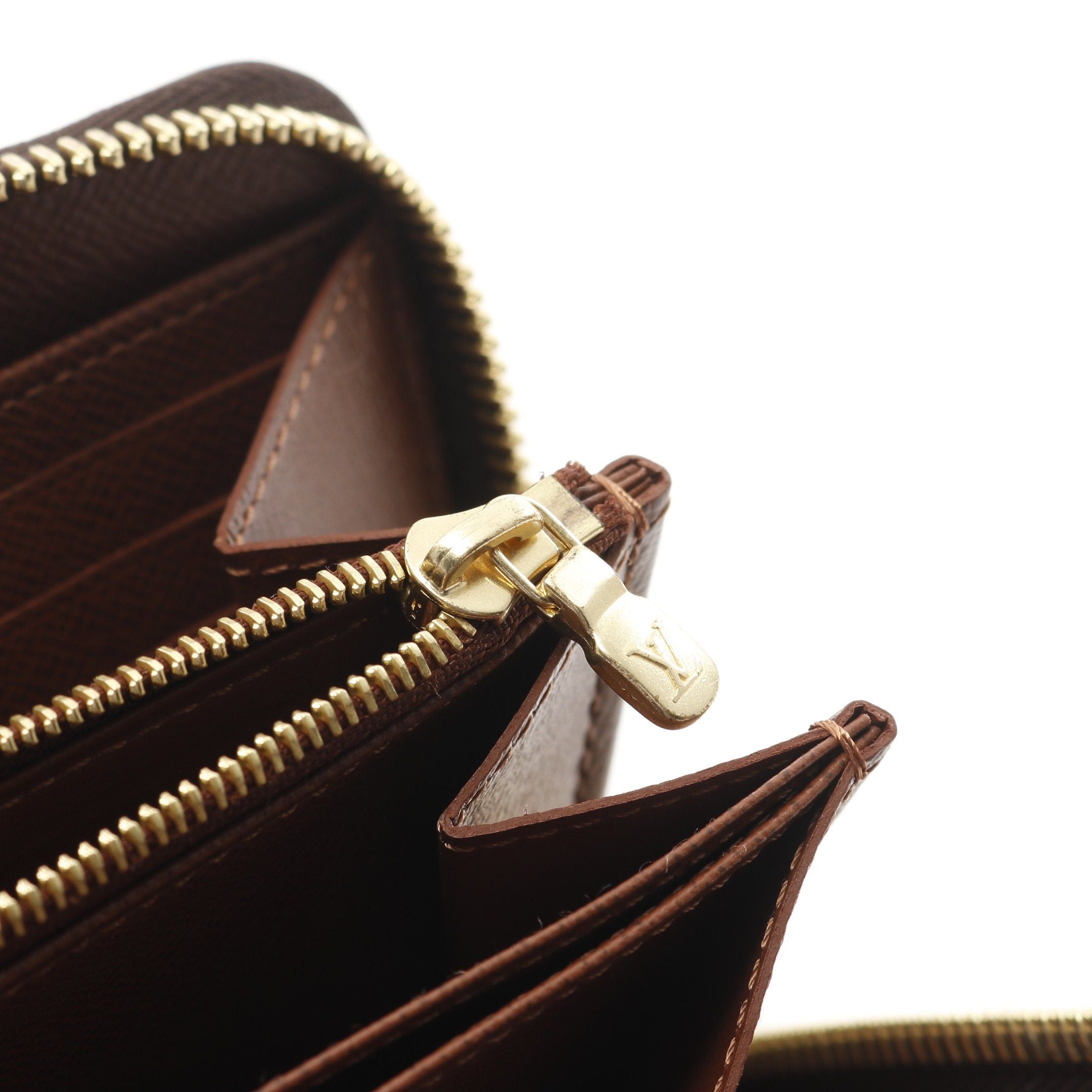 Louis Vuitton Louis Vuitton Zippy Wallet Monogram Round Zipper Long Brown Size ONE SIZE - 8 Thumbnail