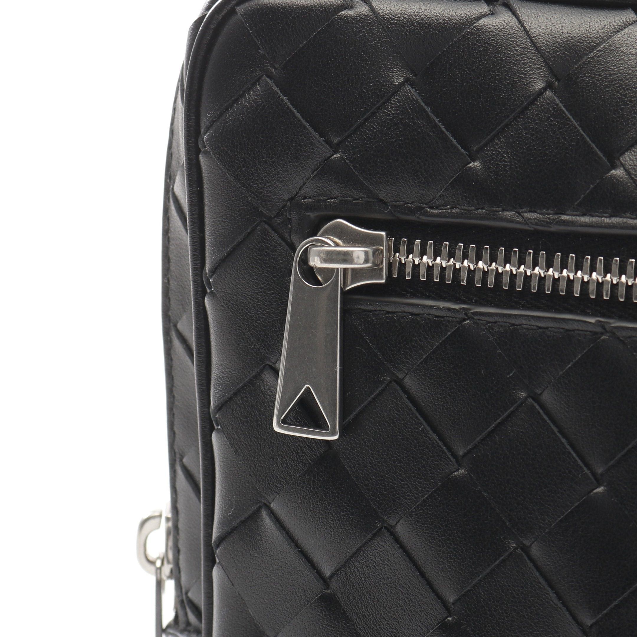 Bottega Veneta Bottega Veneta Intrecciato Clutch Bag Leather Black Size ONE SIZE - 7 Thumbnail