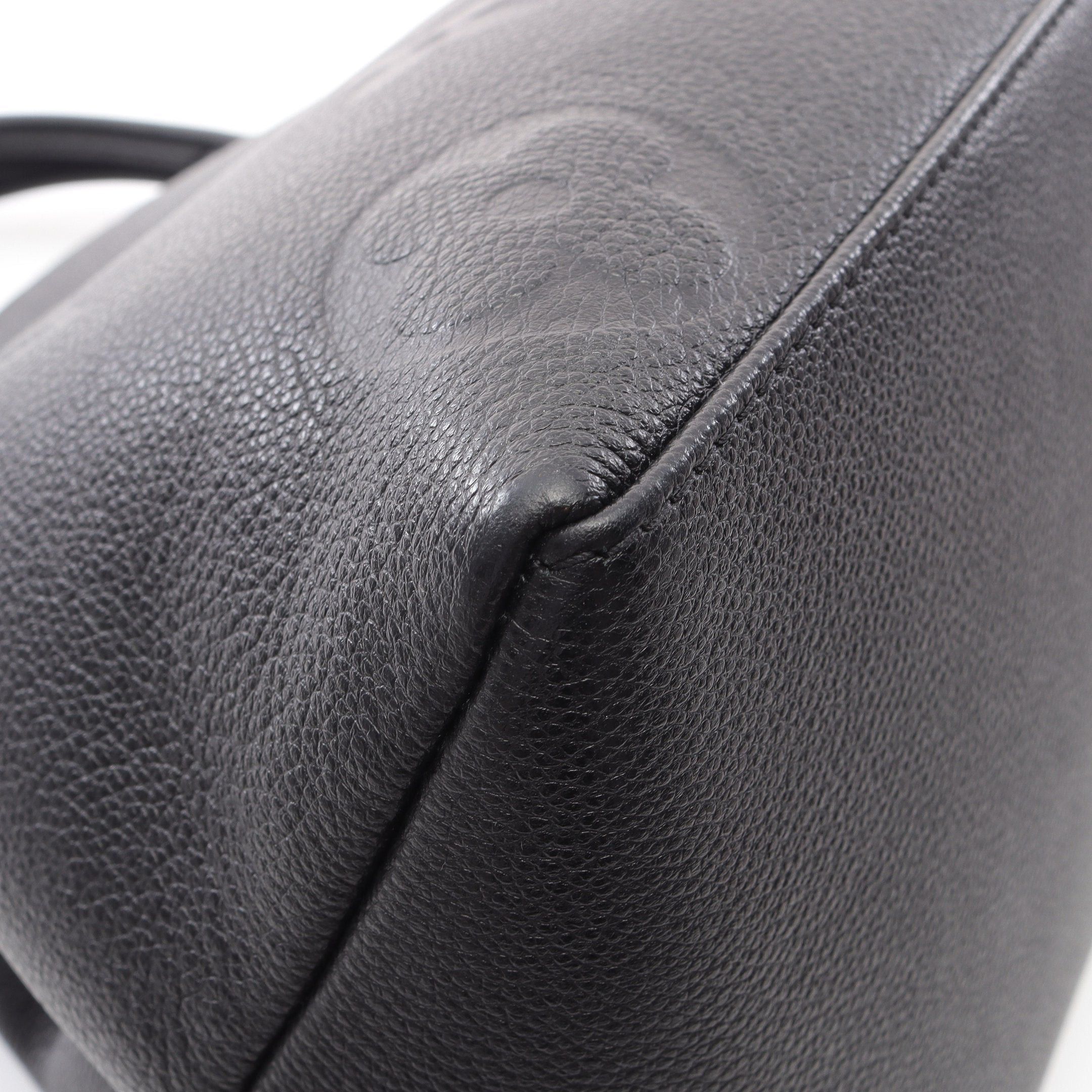Louis Vuitton Louis Vuitton Grand Palais Mm Monogram Empreinte Handbag Leather Black Size ONE SIZE - 7 Thumbnail