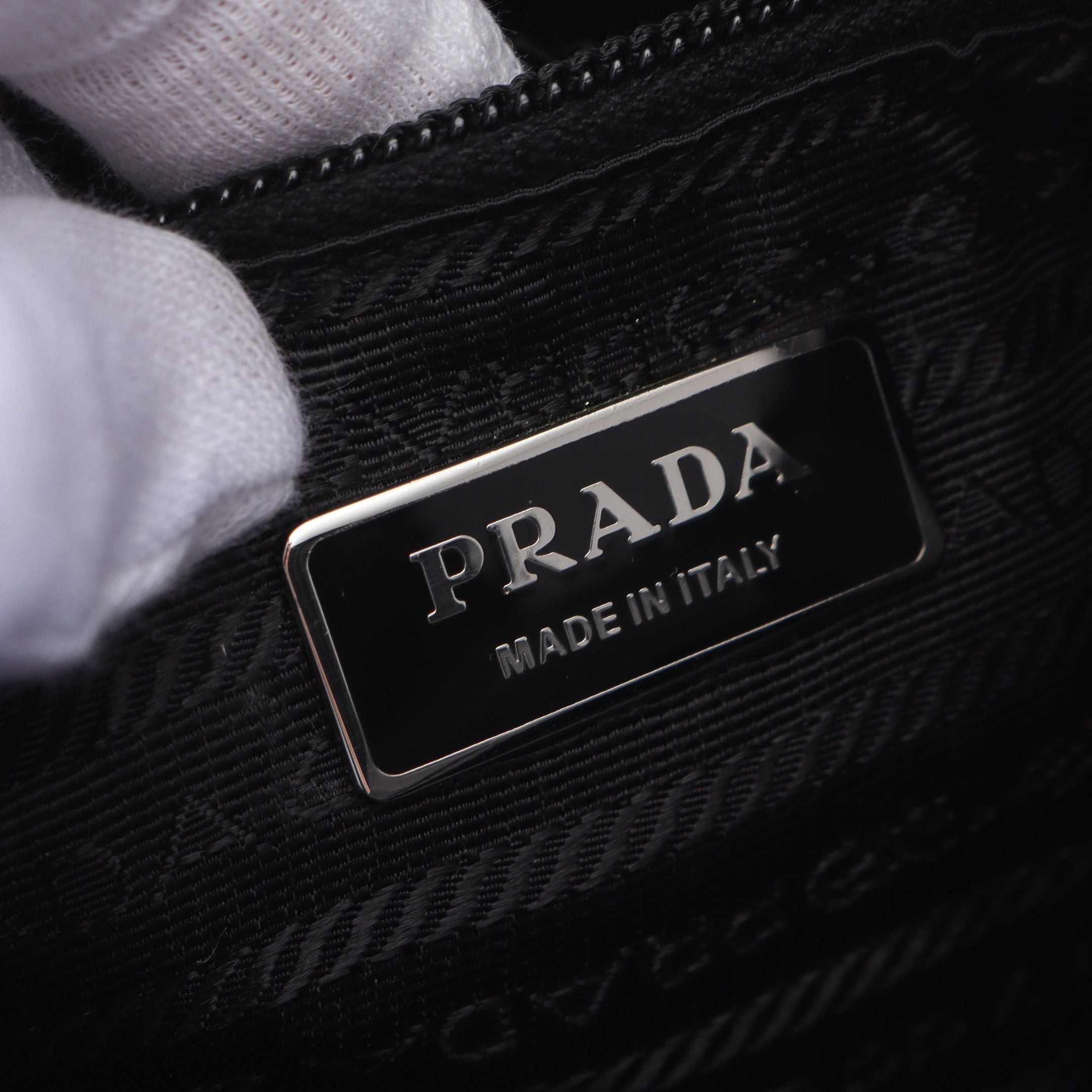 Prada Prada Shoulder Bag Nylon Saffiano Leather Black Size ONE SIZE - 4 Thumbnail