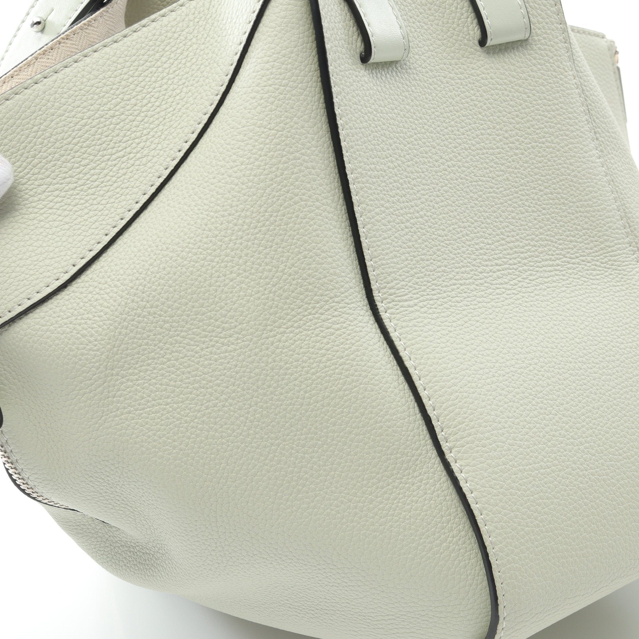 Loewe Loewe Hammock Small Handbag Leather Light Green Size ONE SIZE - 5 Thumbnail