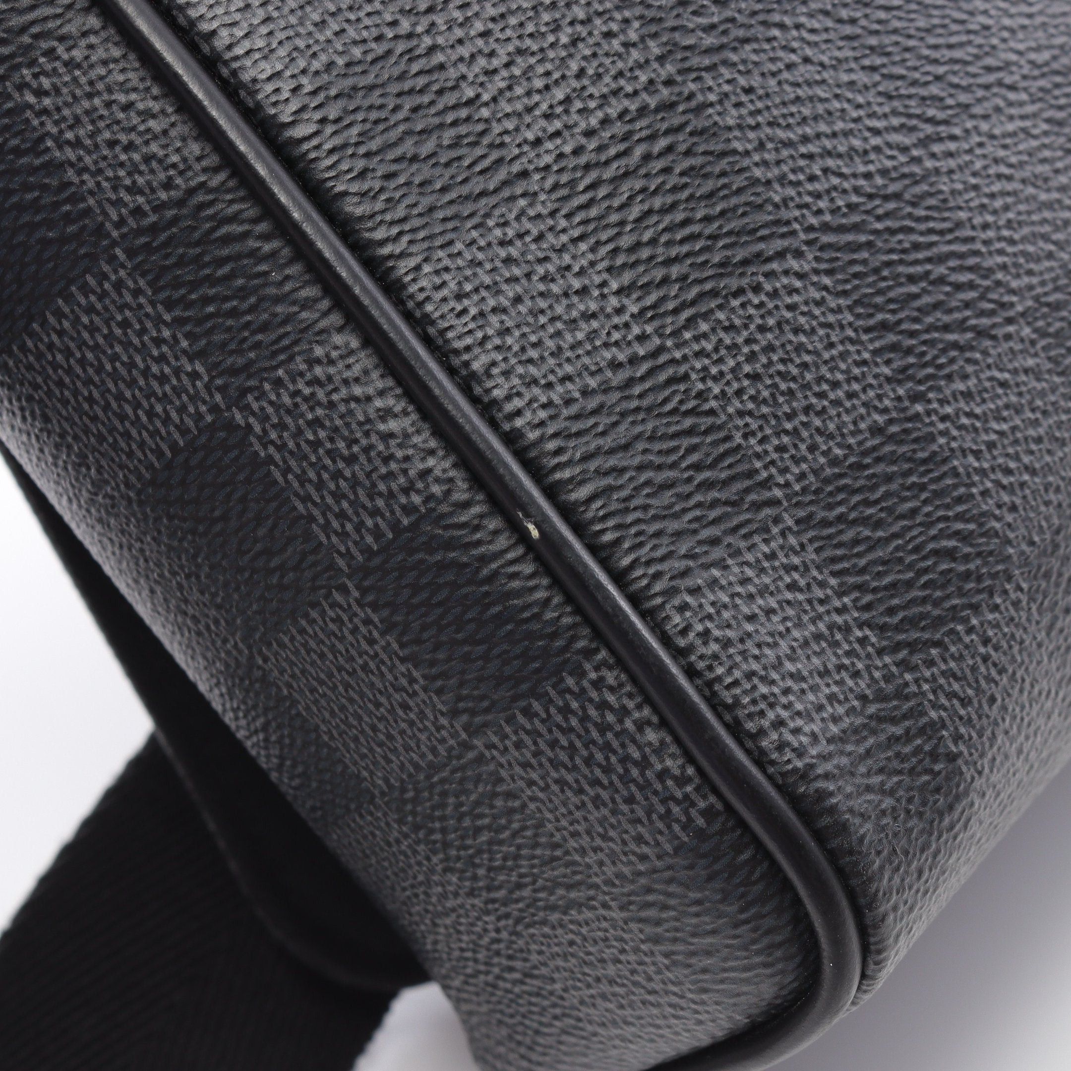 Louis Vuitton Louis Vuitton District Pm Nm Damier Graphite Shoulder Bag Leather Black Size ONE SIZE - 10 Thumbnail