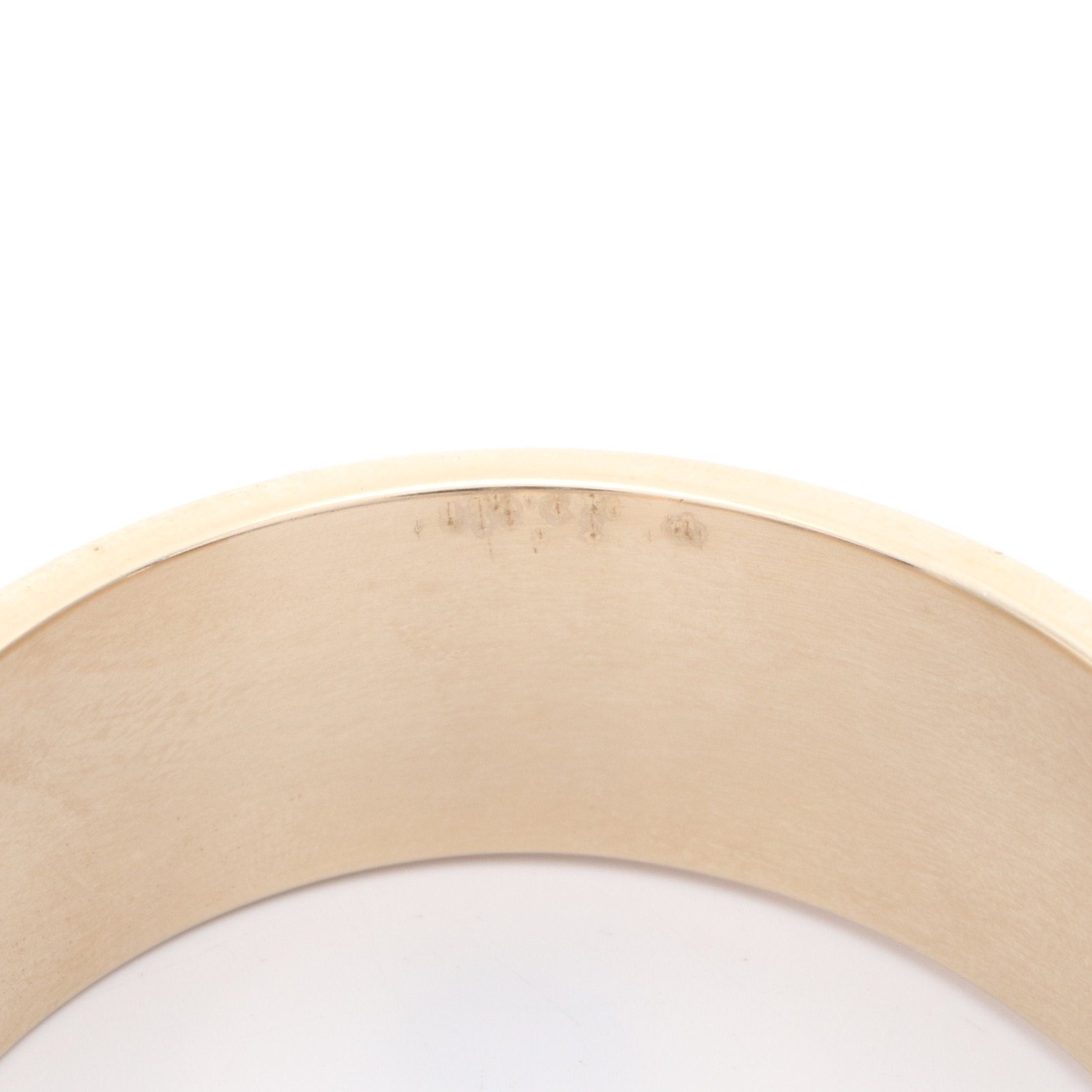 Chanel Chanel Coco Mark Bangle Gp Leather Gold Black B21S Size ONE SIZE - 6 Thumbnail