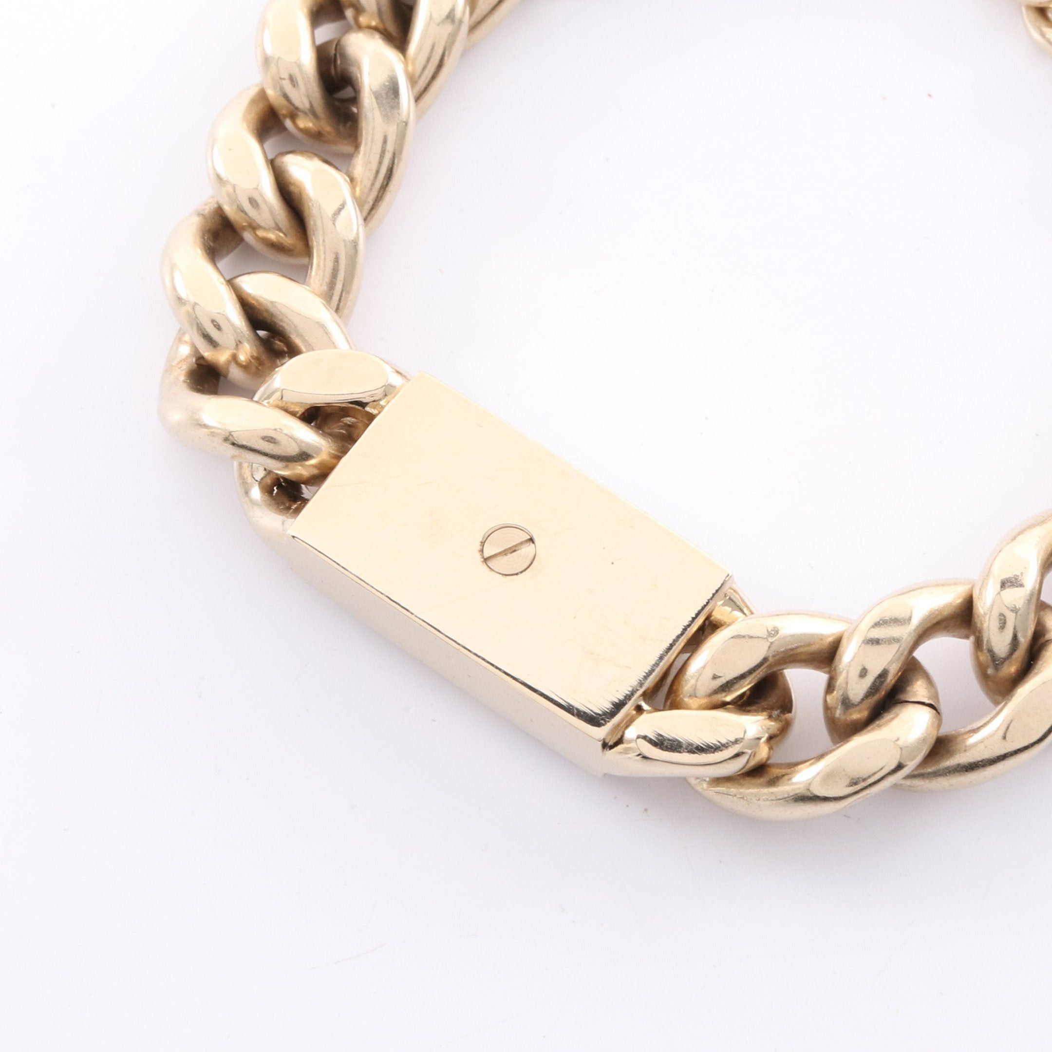 Chanel Chanel Coco Mark Bracelet Gold Rhinestone Clear B21C Size ONE SIZE - 3 Thumbnail
