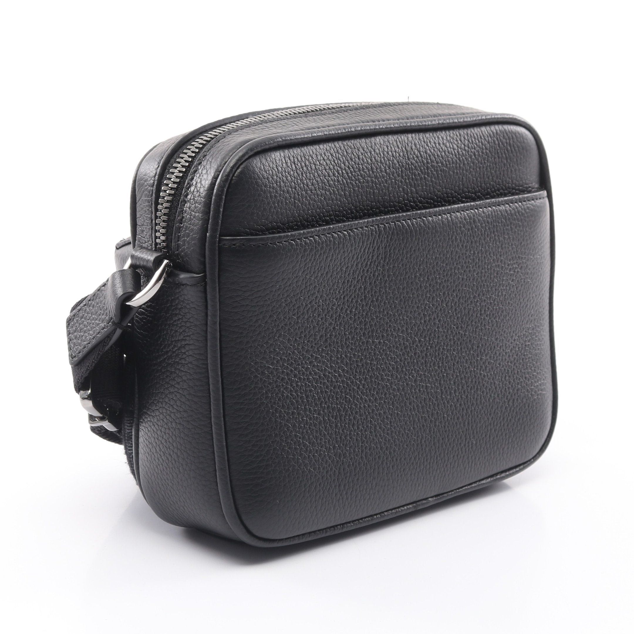 Dior Dior Rider Zip Messenger Bag Mini Oblique Jacquard Shoulder Canvas Leather Black Size ONE SIZE - 2 Thumbnail
