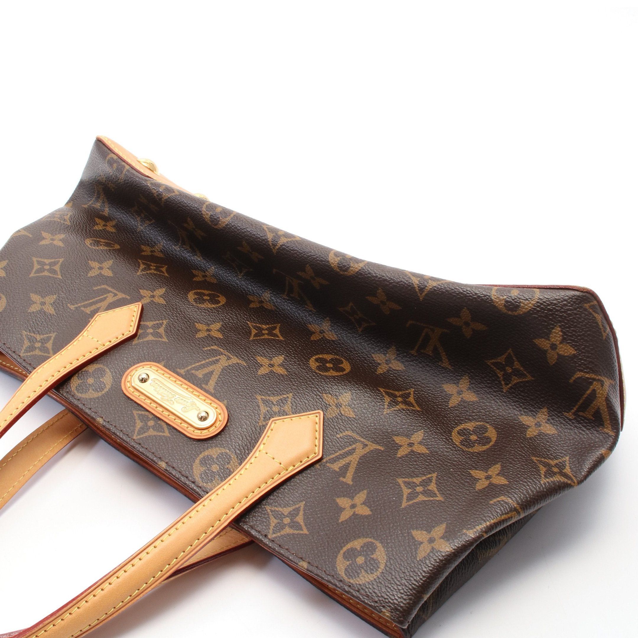 Louis Vuitton Louis Vuitton Wilshire Pm Monogram Handbag Leather Brown Size ONE SIZE - 6 Thumbnail