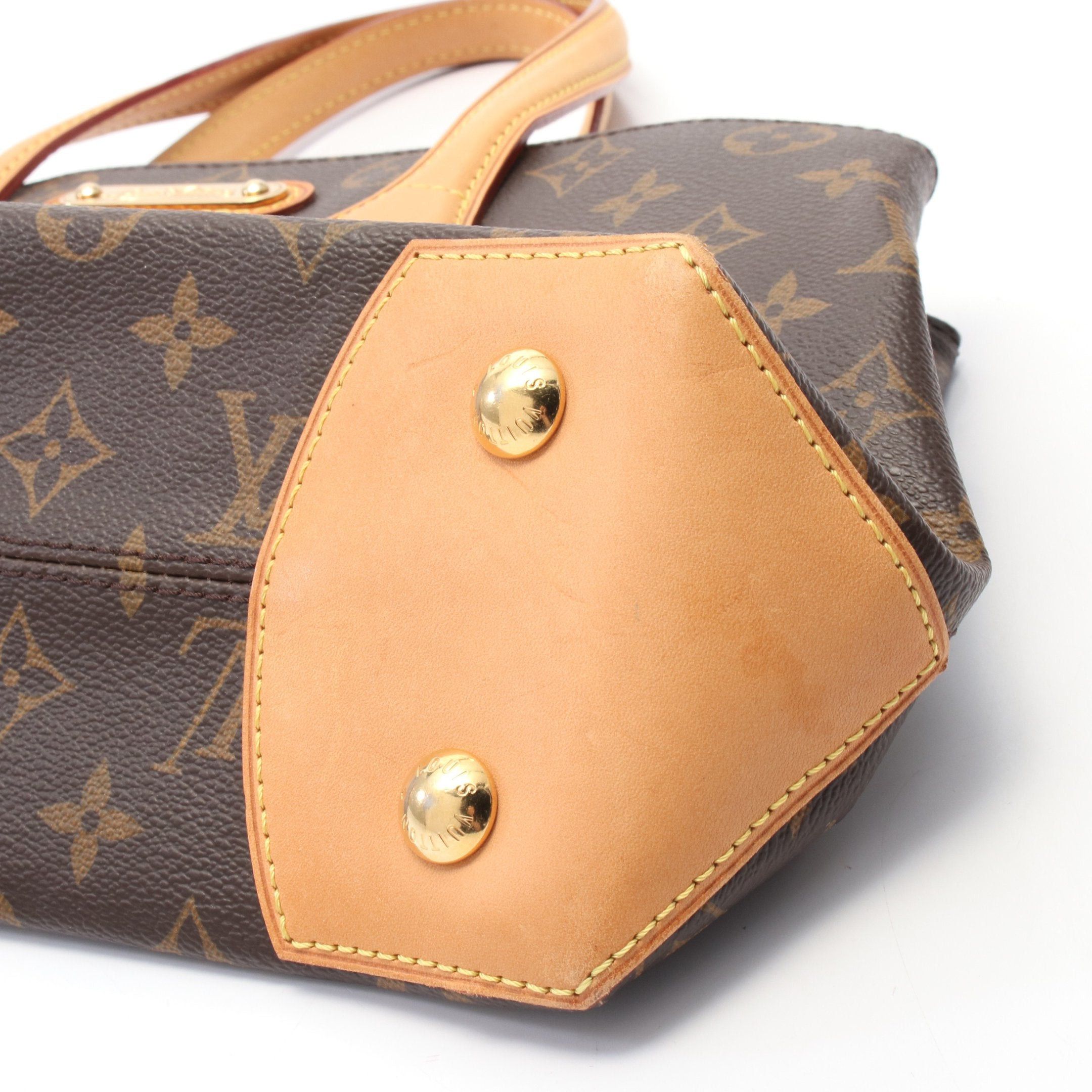 Louis Vuitton Louis Vuitton Wilshire Pm Monogram Handbag Leather Brown Size ONE SIZE - 8 Thumbnail