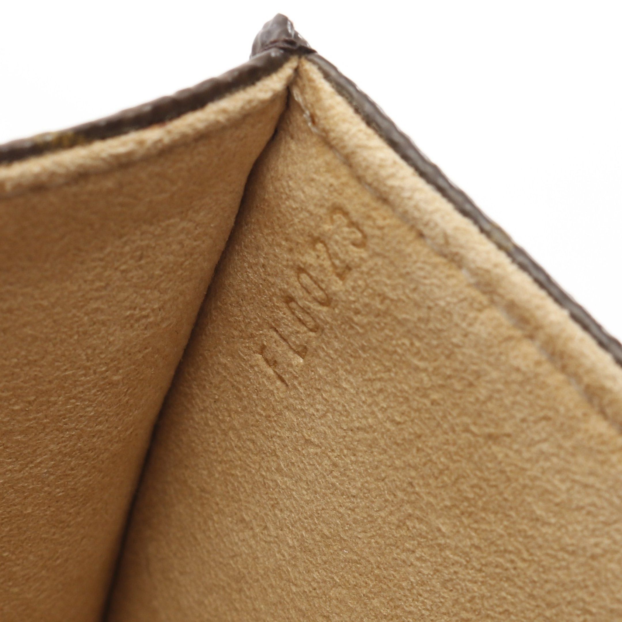 Louis Vuitton Louis Vuitton Pochette Florentine Monogram Body Bag Waist Leather Brown With Button Pressure (S) Size ONE SIZE - 5 Thumbnail