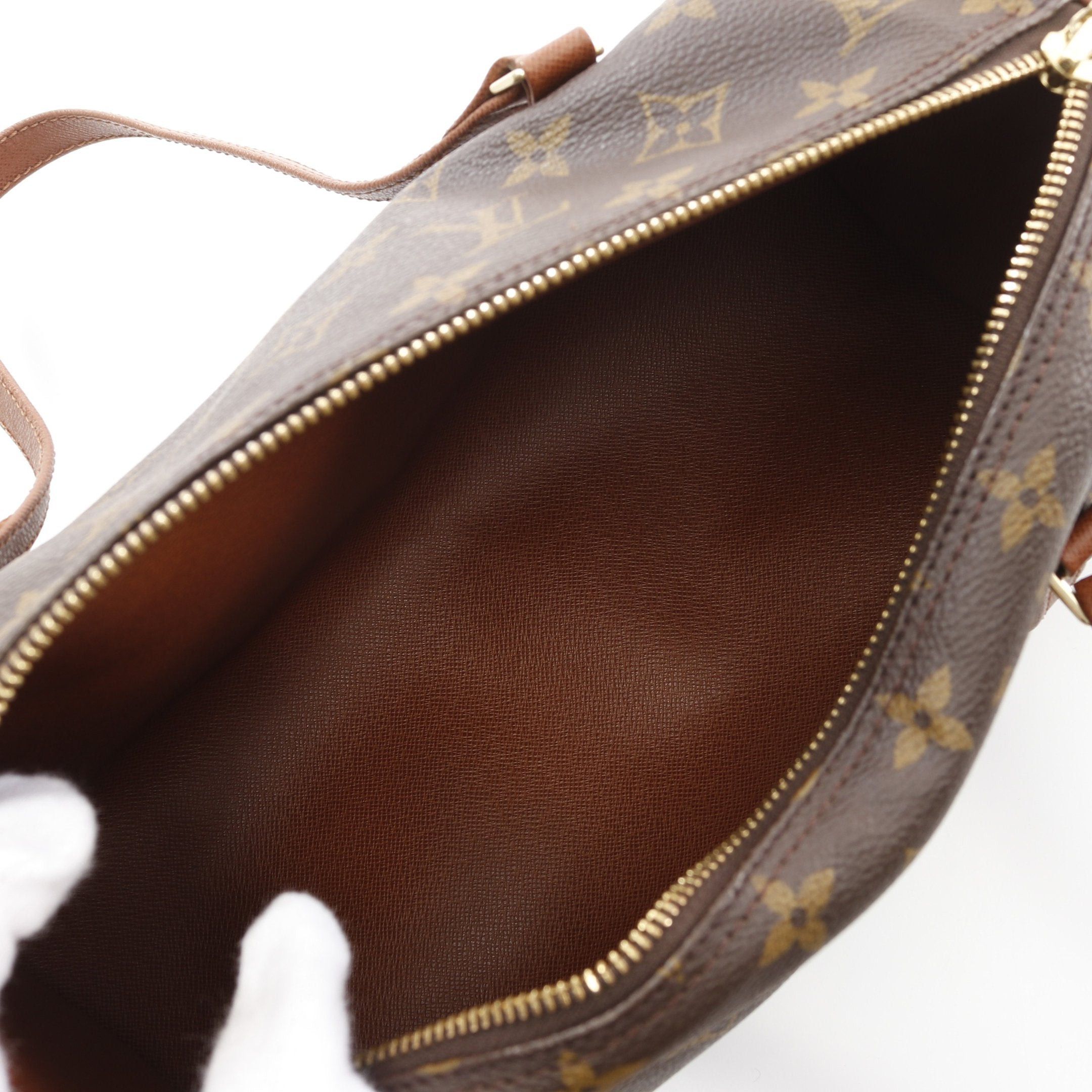Louis Vuitton Louis Vuitton Papillon 30 Monogram Old Model Handbag Leather Brown Size ONE SIZE - 3 Thumbnail
