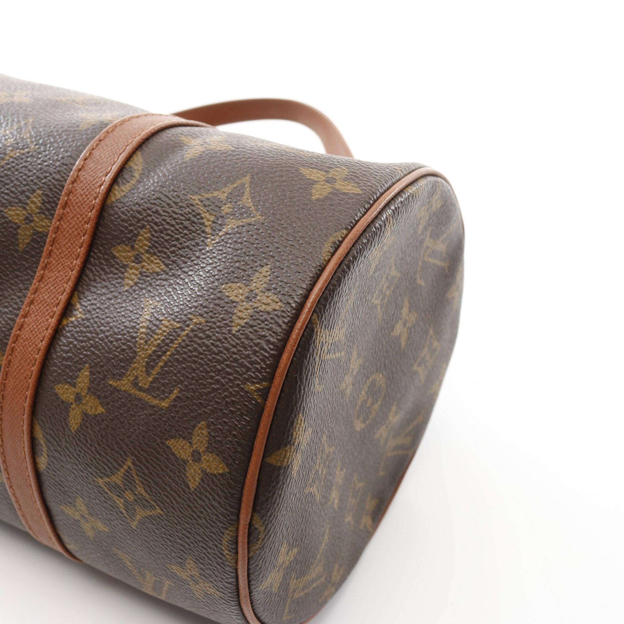 Louis Vuitton Louis Vuitton Papillon 30 Monogram Old Model Handbag Leather Brown Size ONE SIZE - 6 Thumbnail