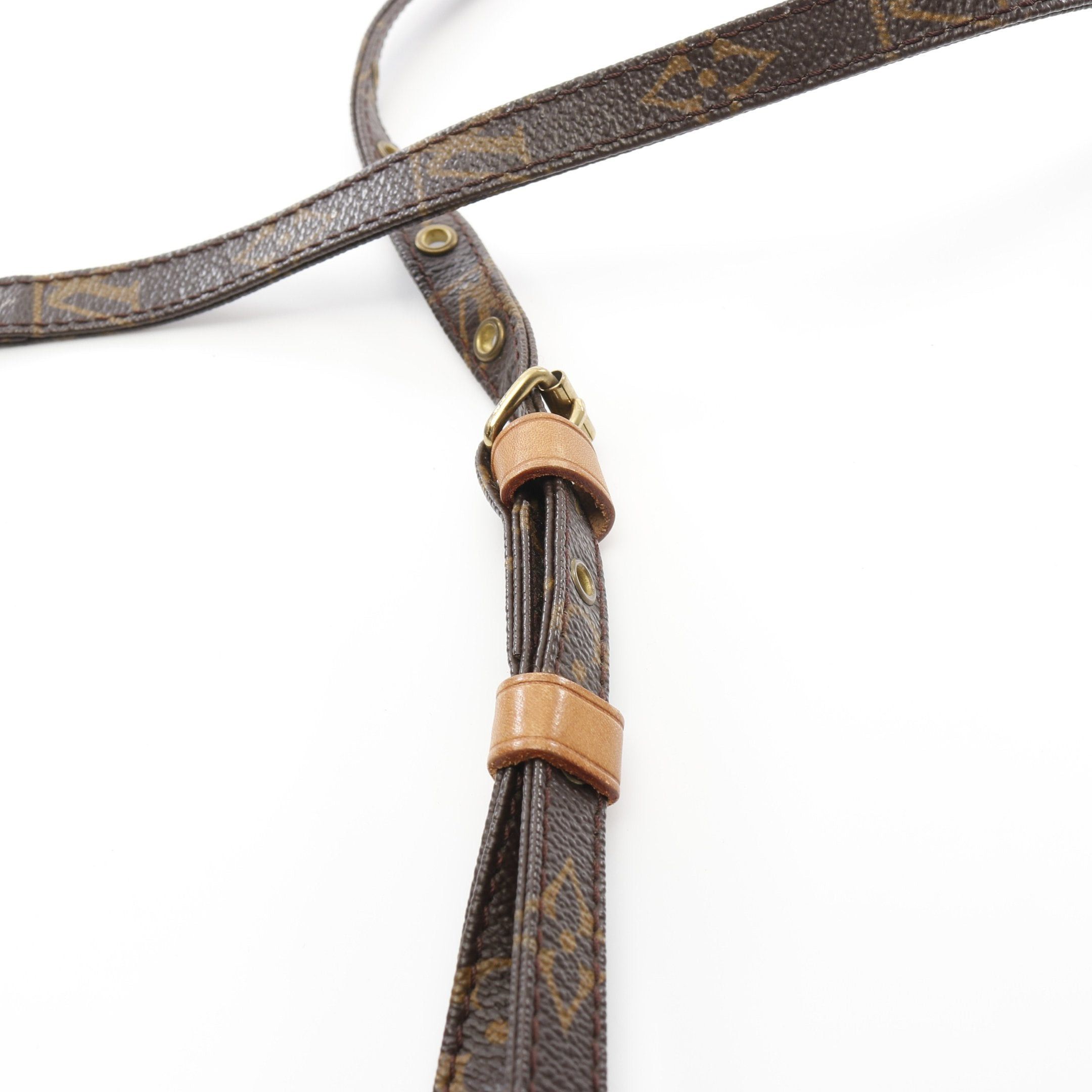 Louis Vuitton Louis Vuitton Marly Monogram Shoulder Bag Leather Brown Size ONE SIZE - 9 Thumbnail