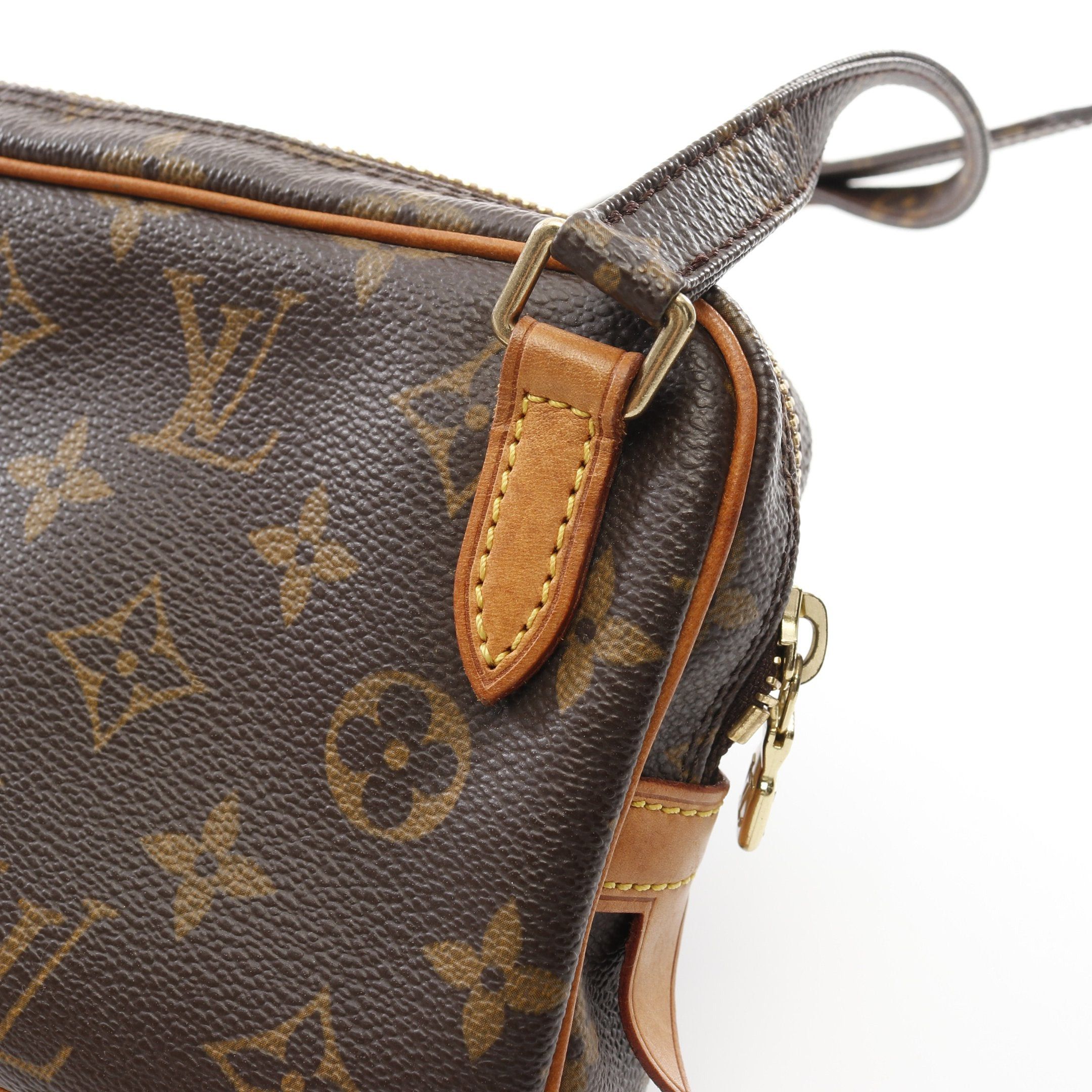 Louis Vuitton Louis Vuitton Marly Monogram Shoulder Bag Leather Brown Size ONE SIZE - 8 Thumbnail