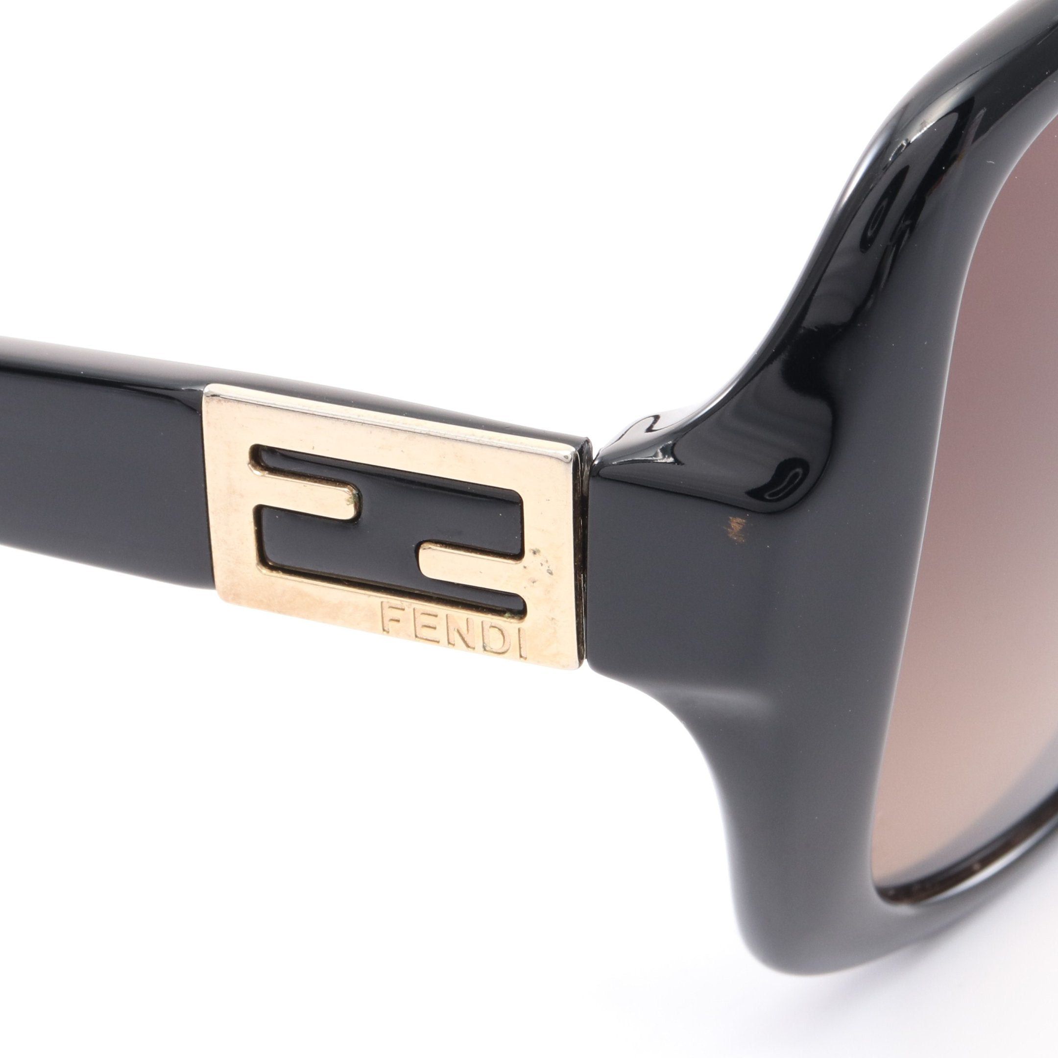 Fendi Fendi Ff Logo Sunglasses Black Size ONE SIZE - 7 Thumbnail