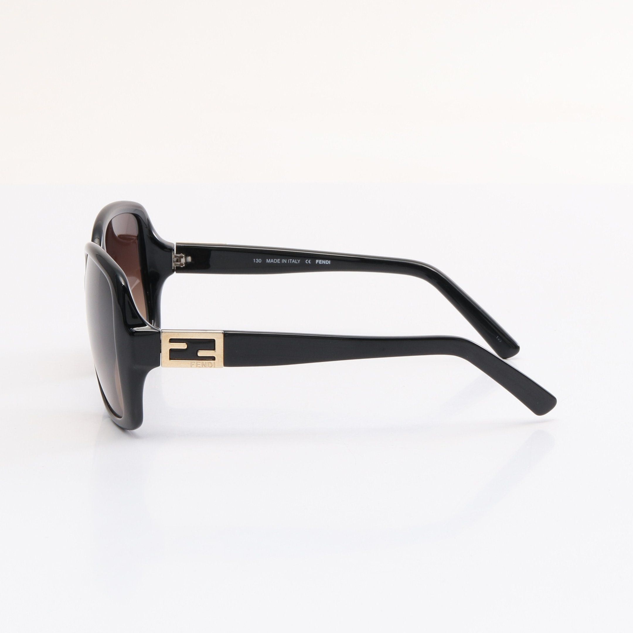 Fendi Fendi Ff Logo Sunglasses Black Size ONE SIZE - 3 Thumbnail