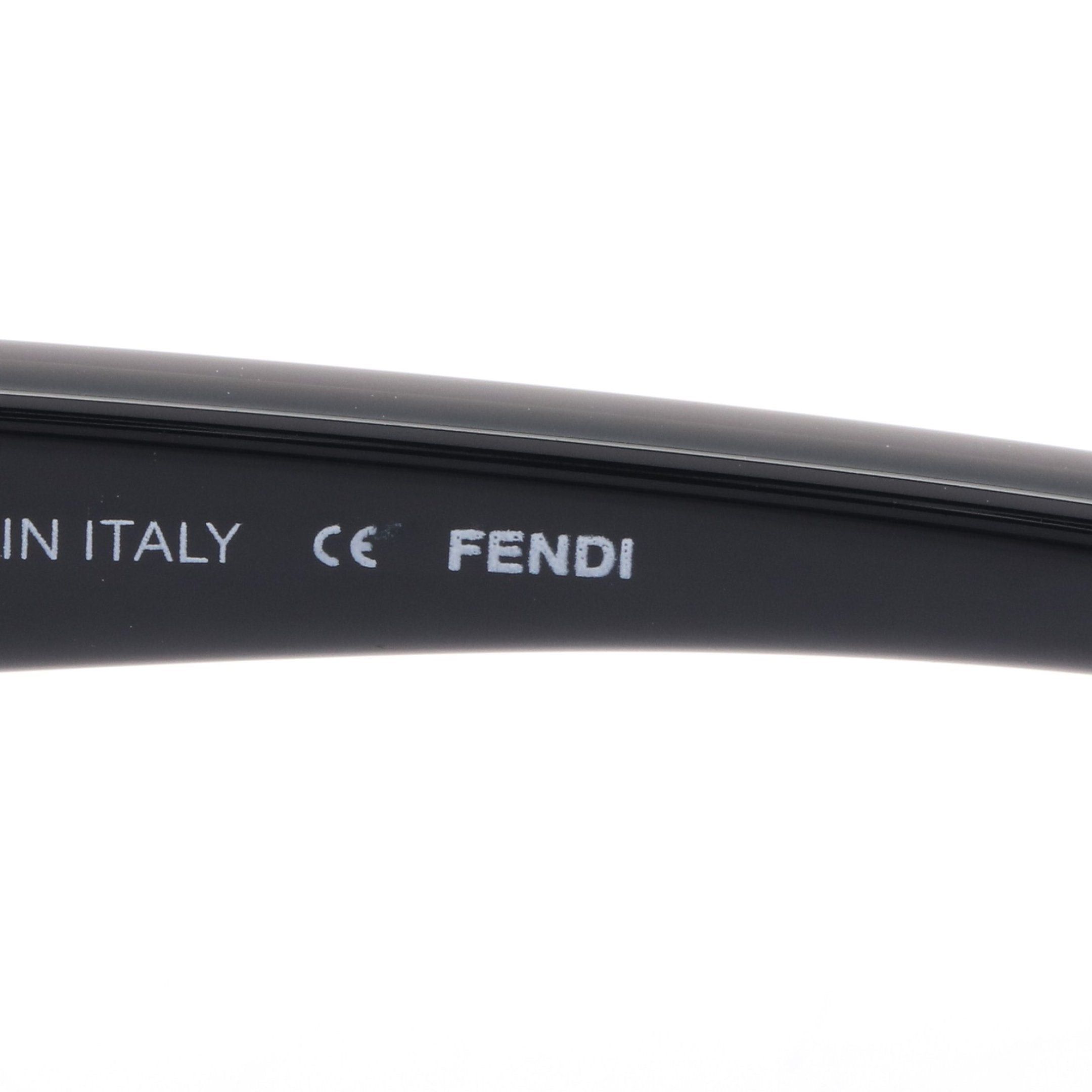 Fendi Fendi Ff Logo Sunglasses Black Size ONE SIZE - 4 Thumbnail