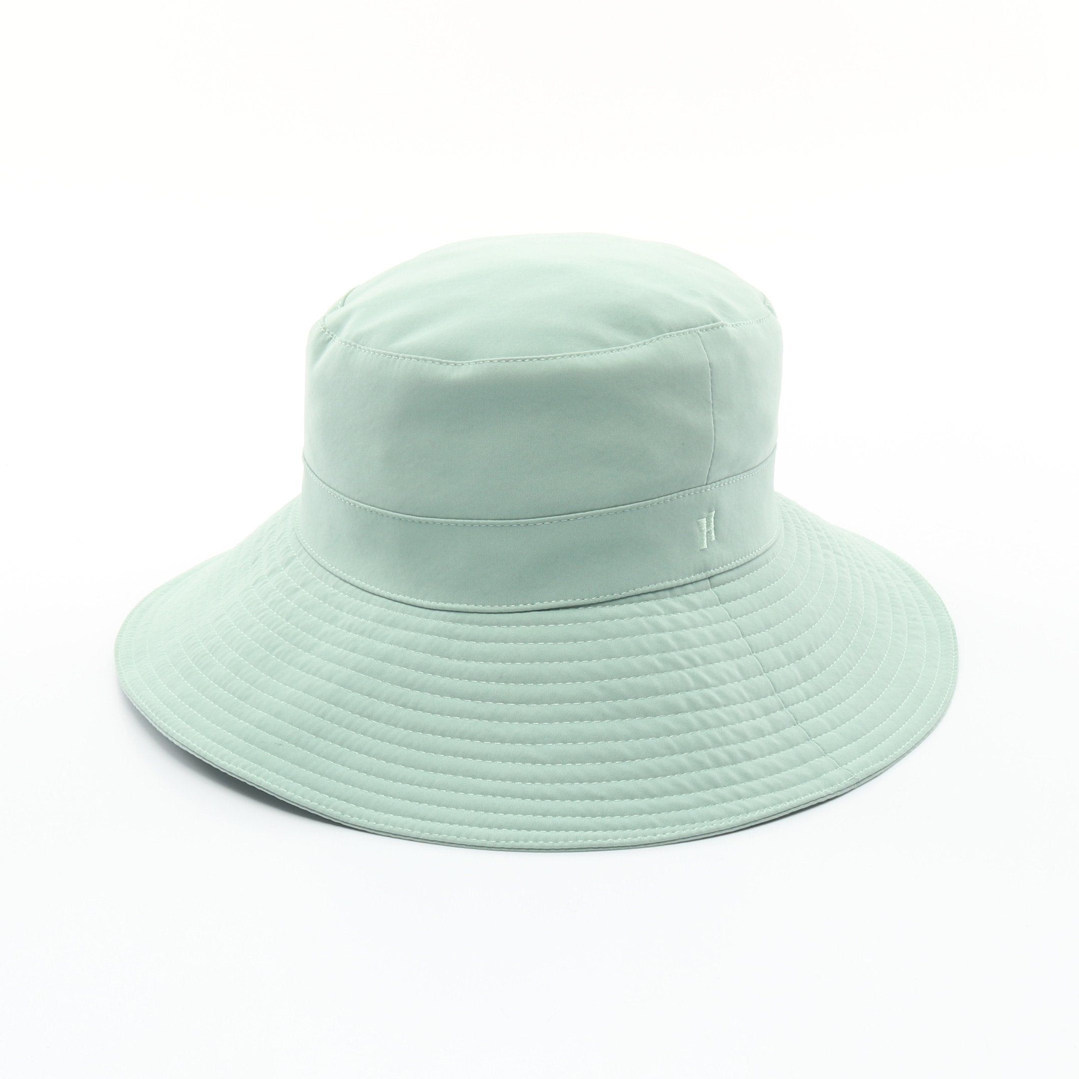 Hermes Hermes H Logo Bucket Hat Light Green Size ONE SIZE - 2 Thumbnail