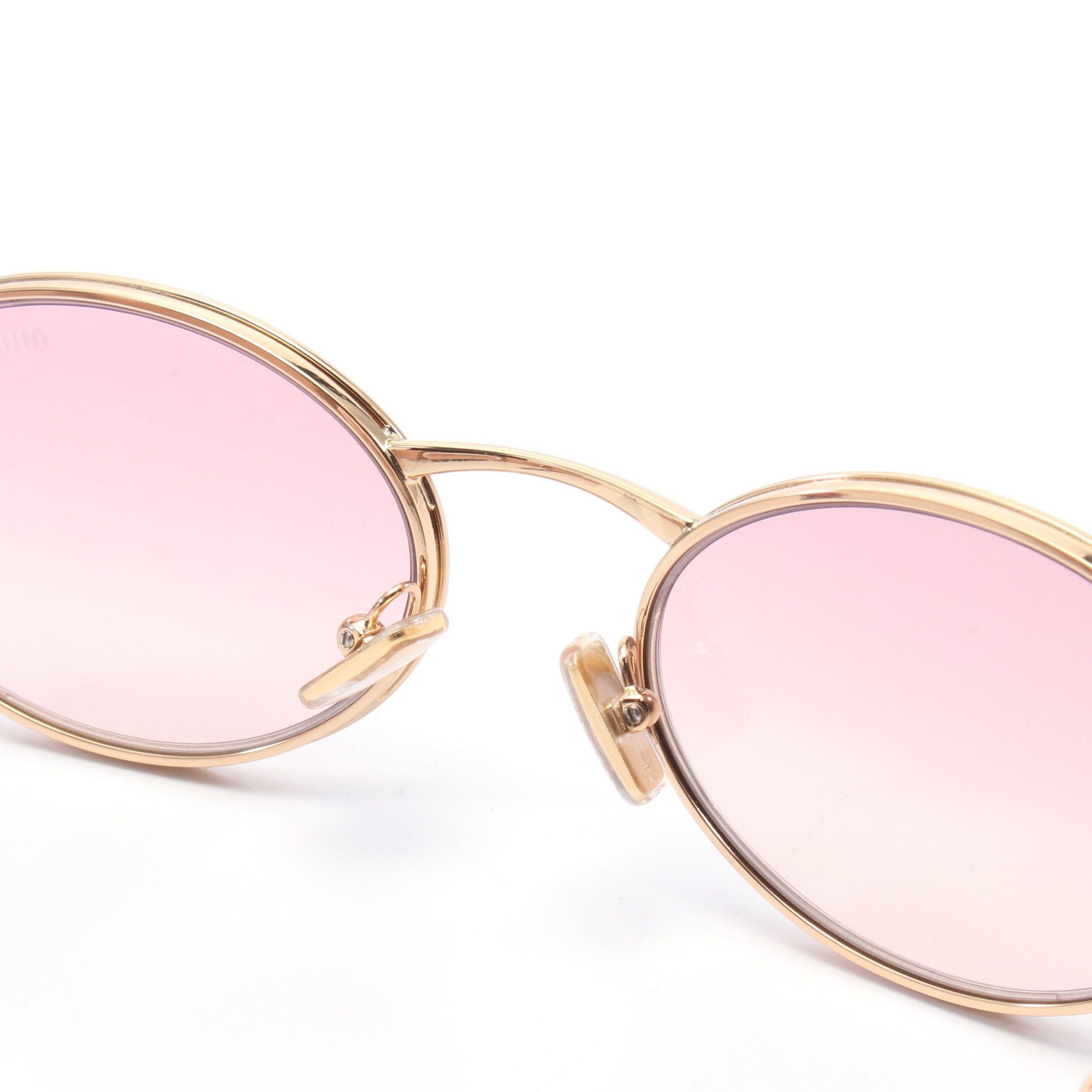 Miu Miu Miu Miu Sunglasses Gp Gold Size ONE SIZE - 6 Thumbnail