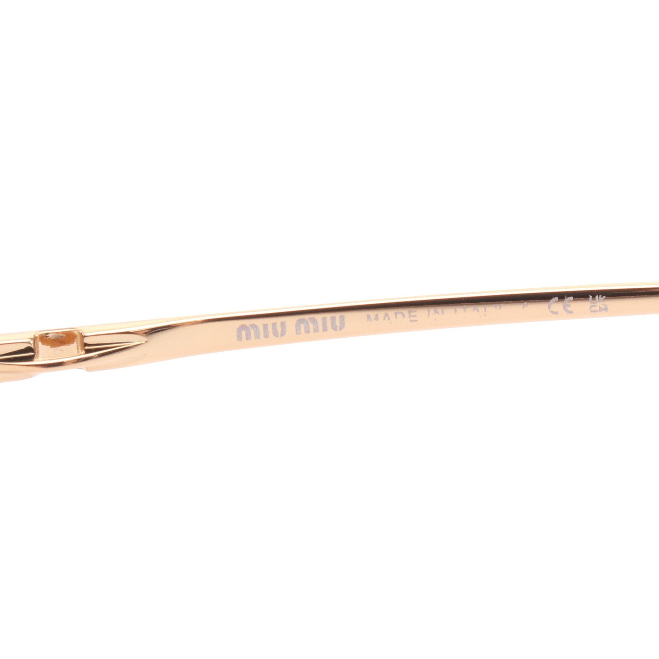 Miu Miu Miu Miu Sunglasses Gp Gold Size ONE SIZE - 4 Thumbnail