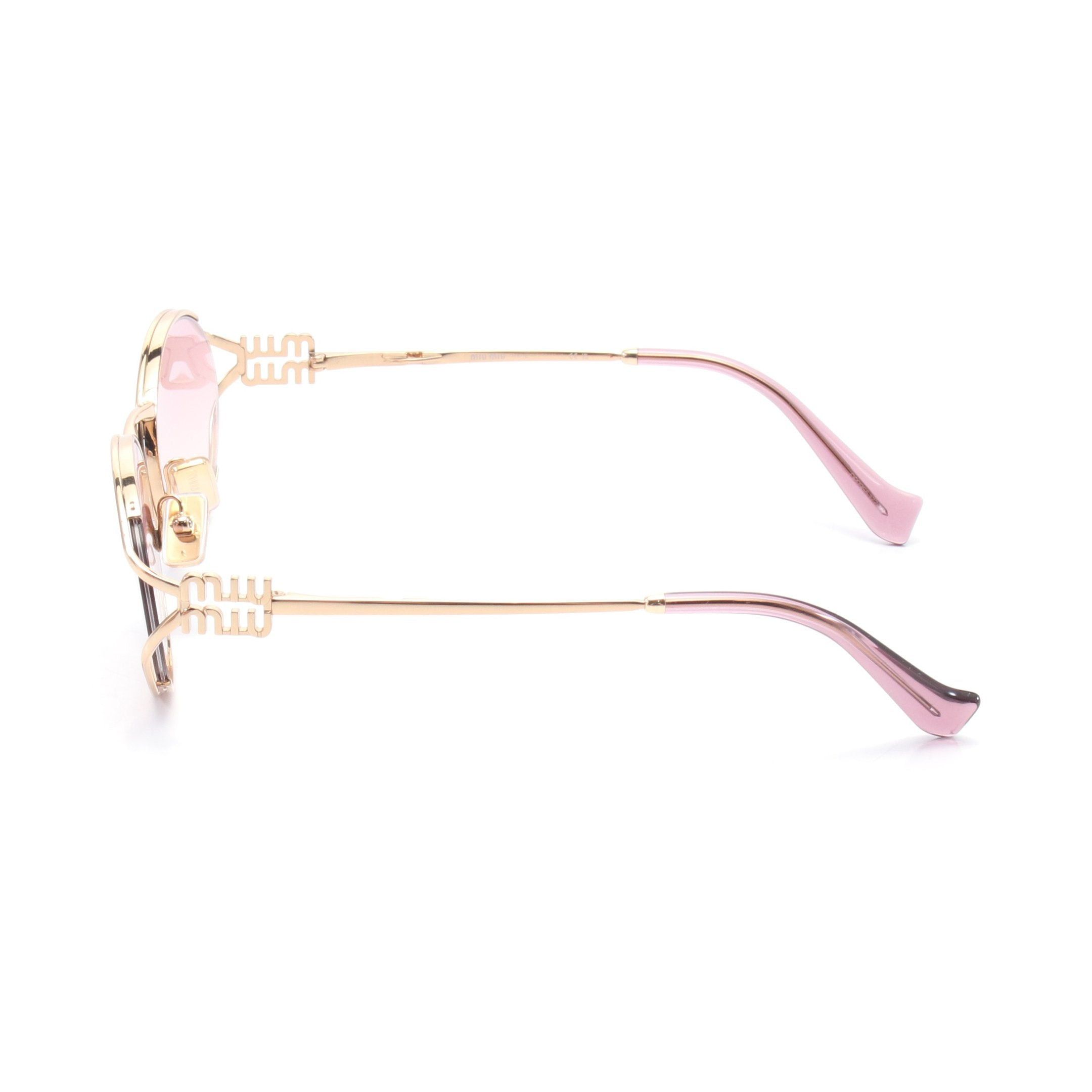 Miu Miu Miu Miu Sunglasses Gp Gold Size ONE SIZE - 3 Thumbnail