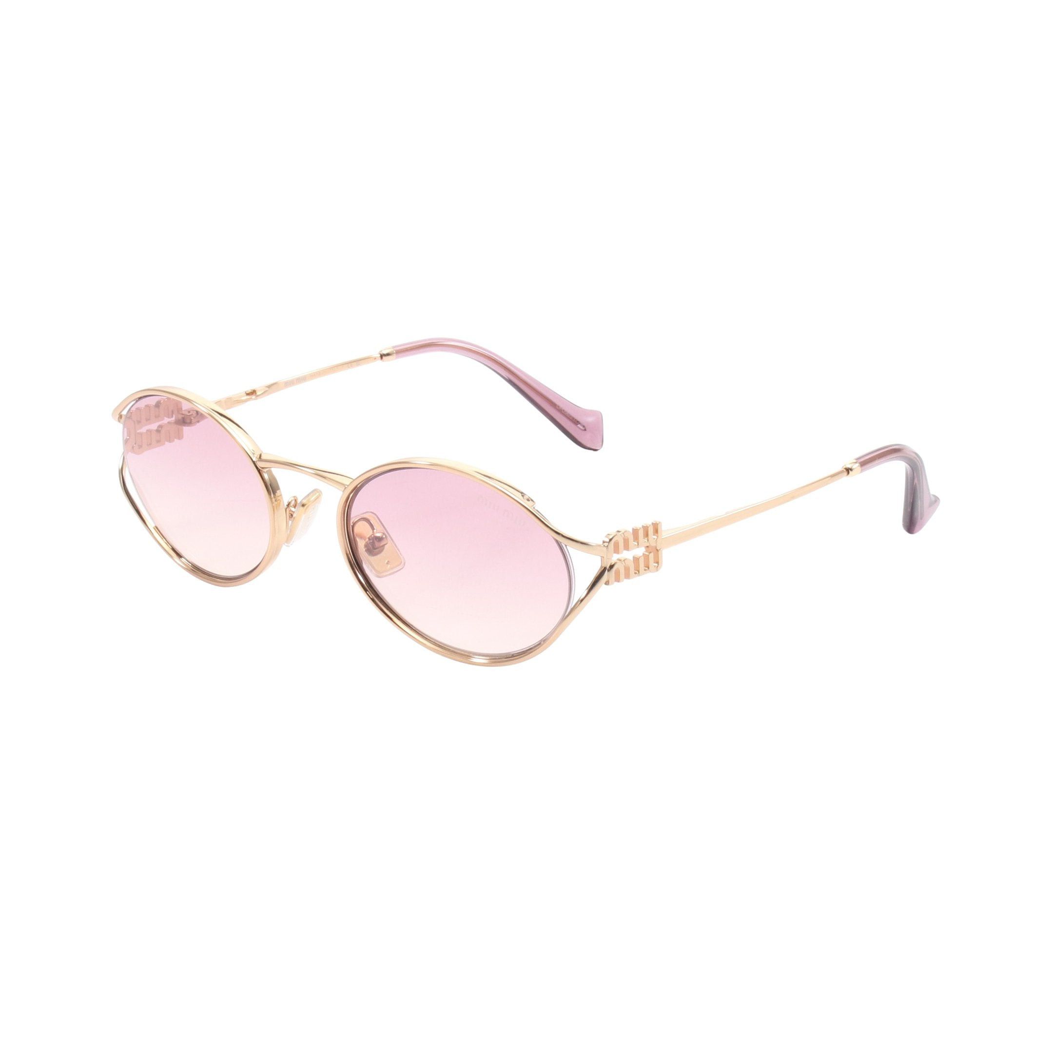 Miu Miu Miu Miu Sunglasses Gp Gold Size ONE SIZE - 2 Thumbnail