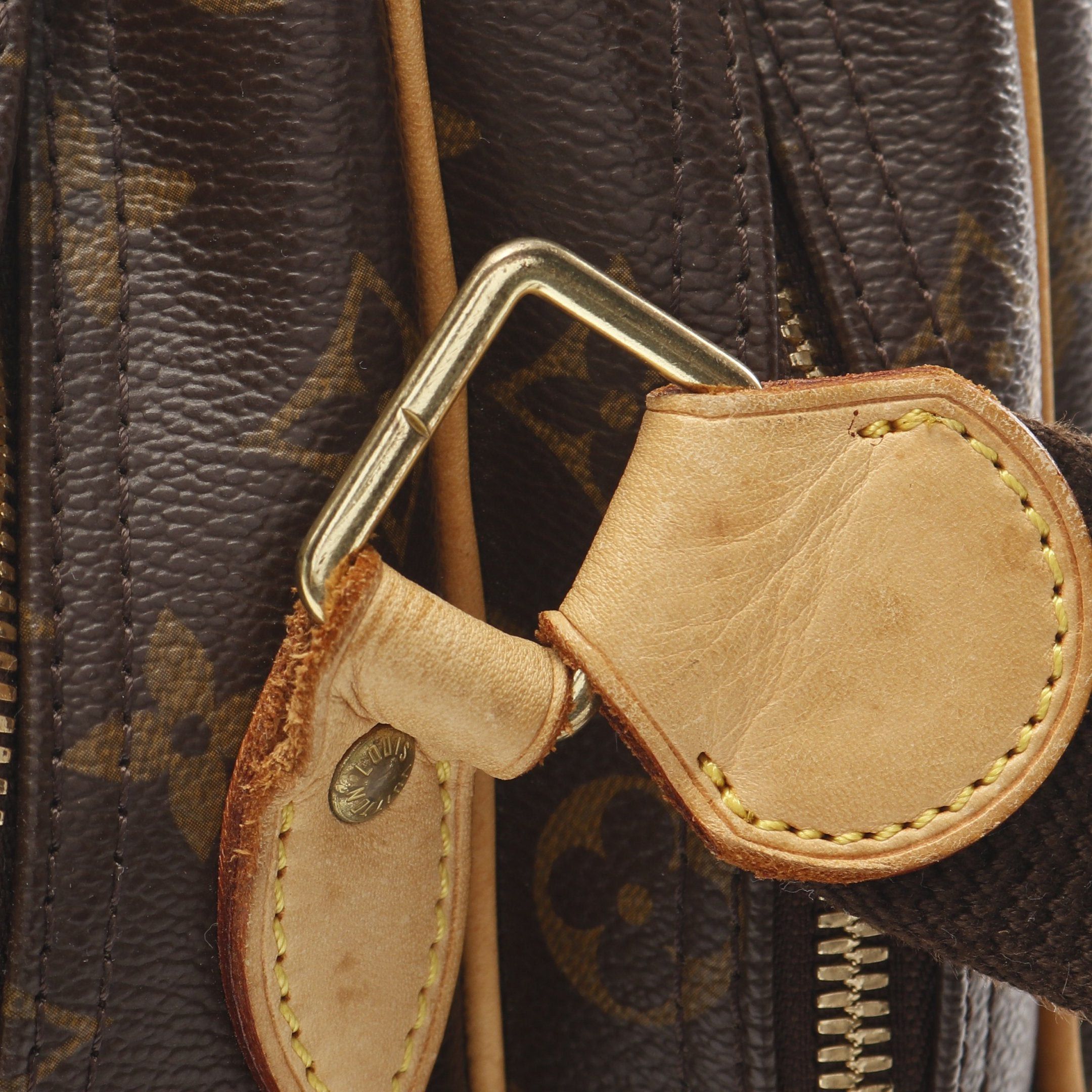 Louis Vuitton Louis Vuitton Reporter Gm Monogram Shoulder Bag Leather Brown Size ONE SIZE - 10 Thumbnail