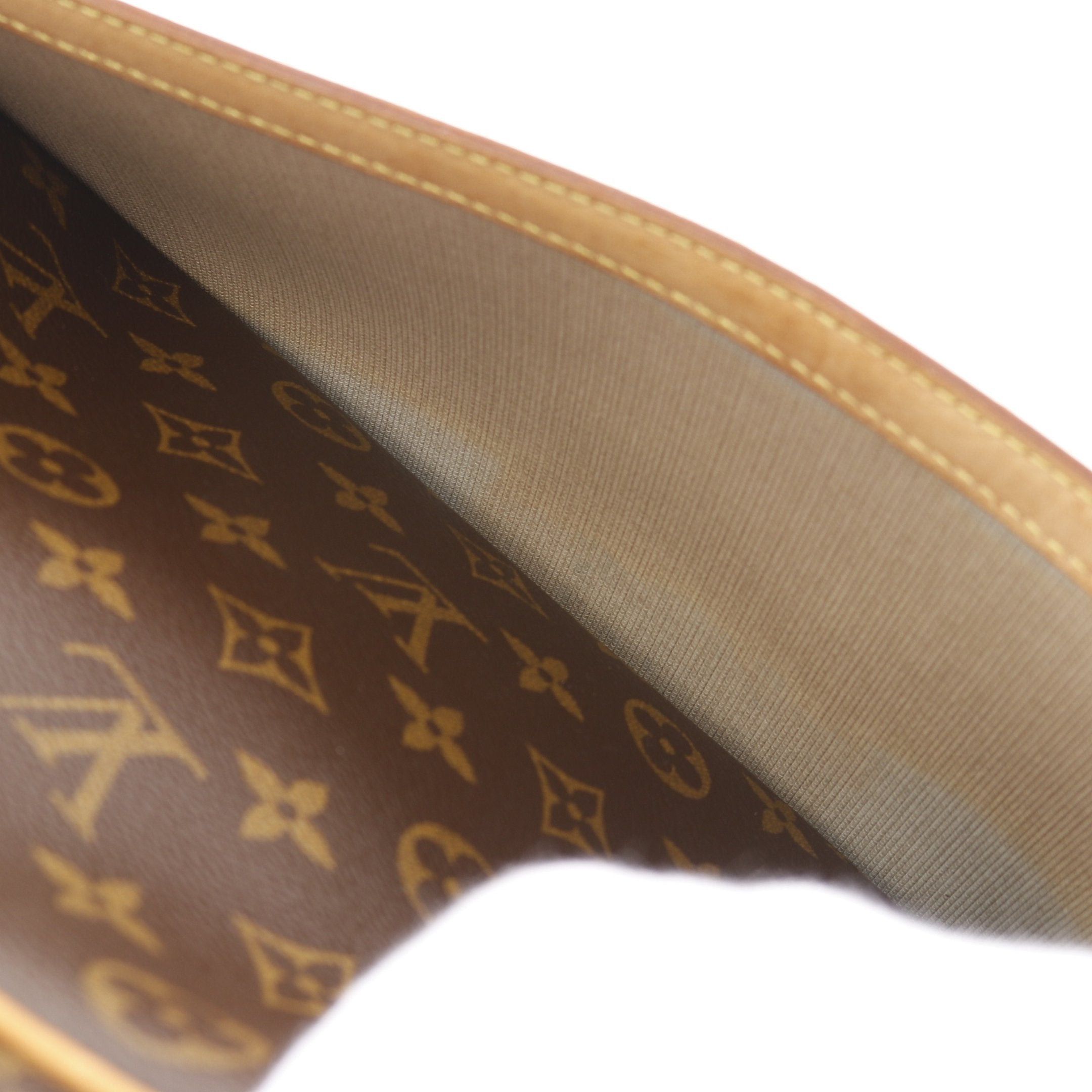 Louis Vuitton Louis Vuitton Reporter Gm Monogram Shoulder Bag Leather Brown Size ONE SIZE - 6 Thumbnail