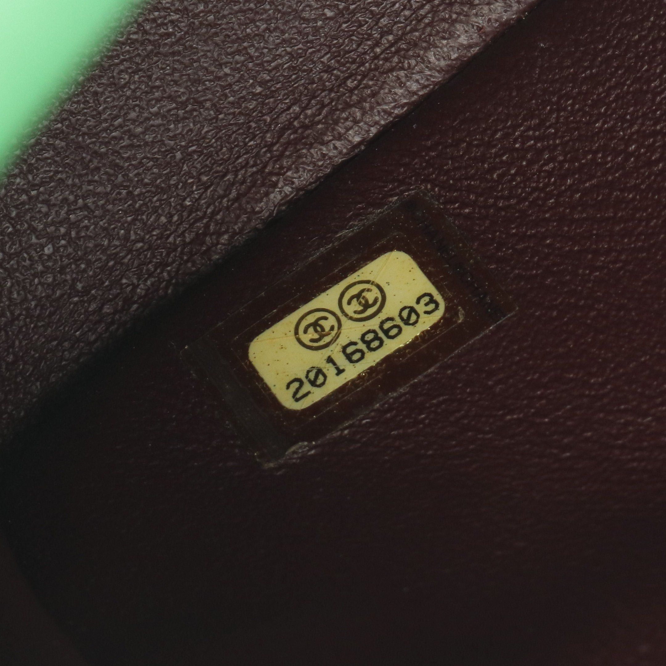Chanel Chanel Matelasse Single Flap Chain Shoulder Bag Cotton Jersey Leather Green Gold Hardware Size ONE SIZE - 5 Thumbnail