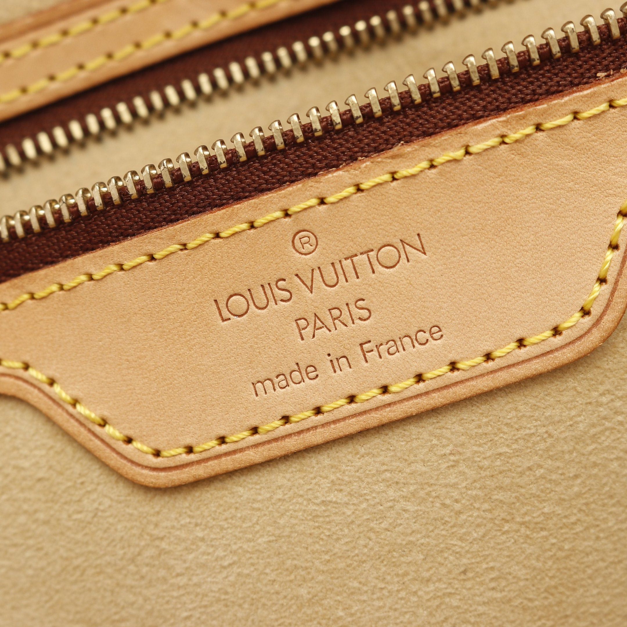 Louis Vuitton Louis Vuitton Cite Gm Monogram Shoulder Bag Leather Brown Size ONE SIZE - 4 Thumbnail