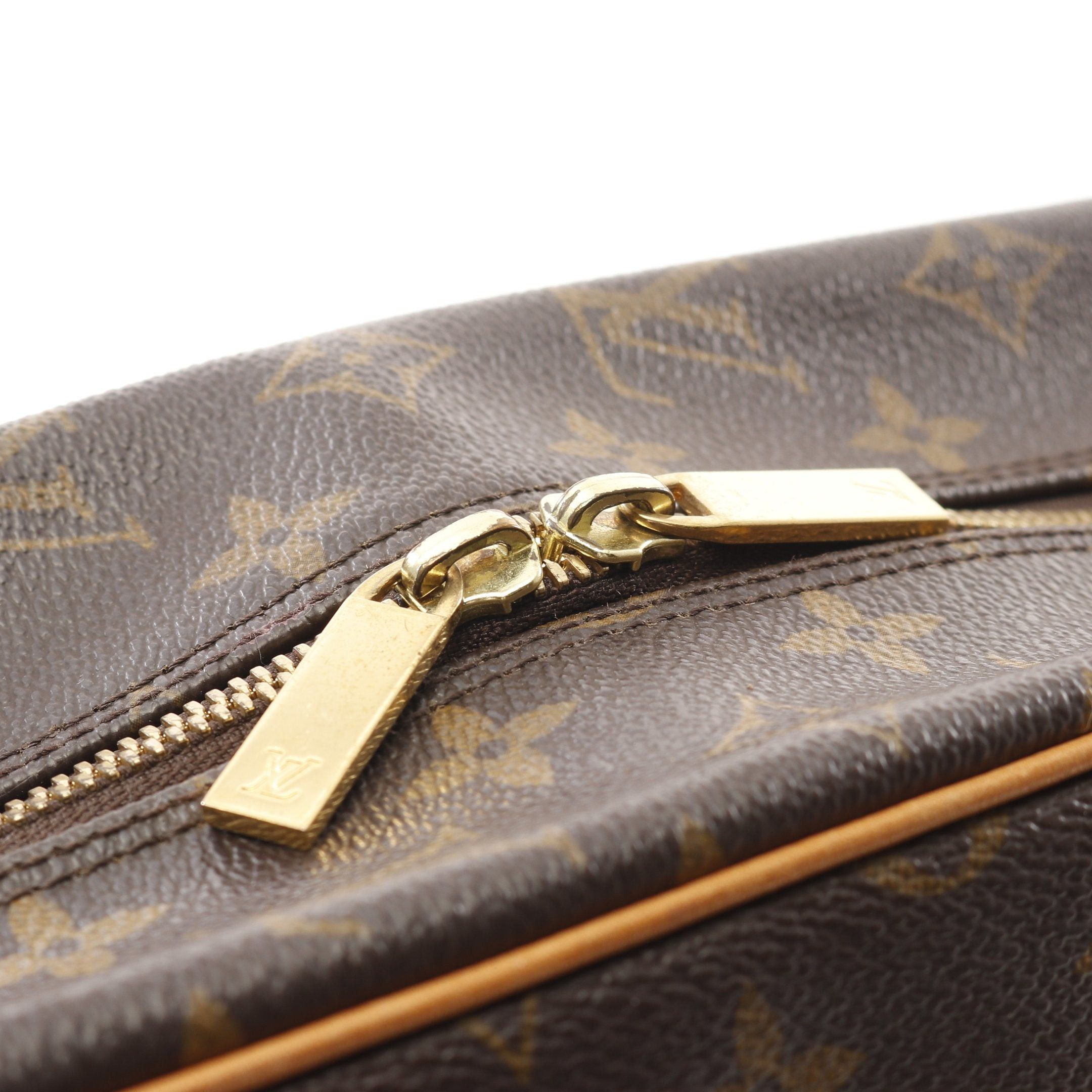 Louis Vuitton Louis Vuitton Cite Gm Monogram Shoulder Bag Leather Brown Size ONE SIZE - 10 Thumbnail