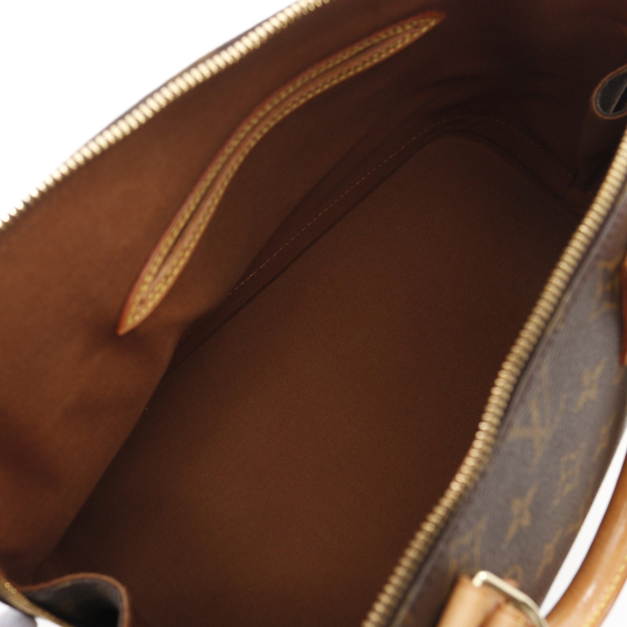 Louis Vuitton Louis Vuitton Alma Pm Monogram Handbag Leather Brown Size ONE SIZE - 3 Thumbnail