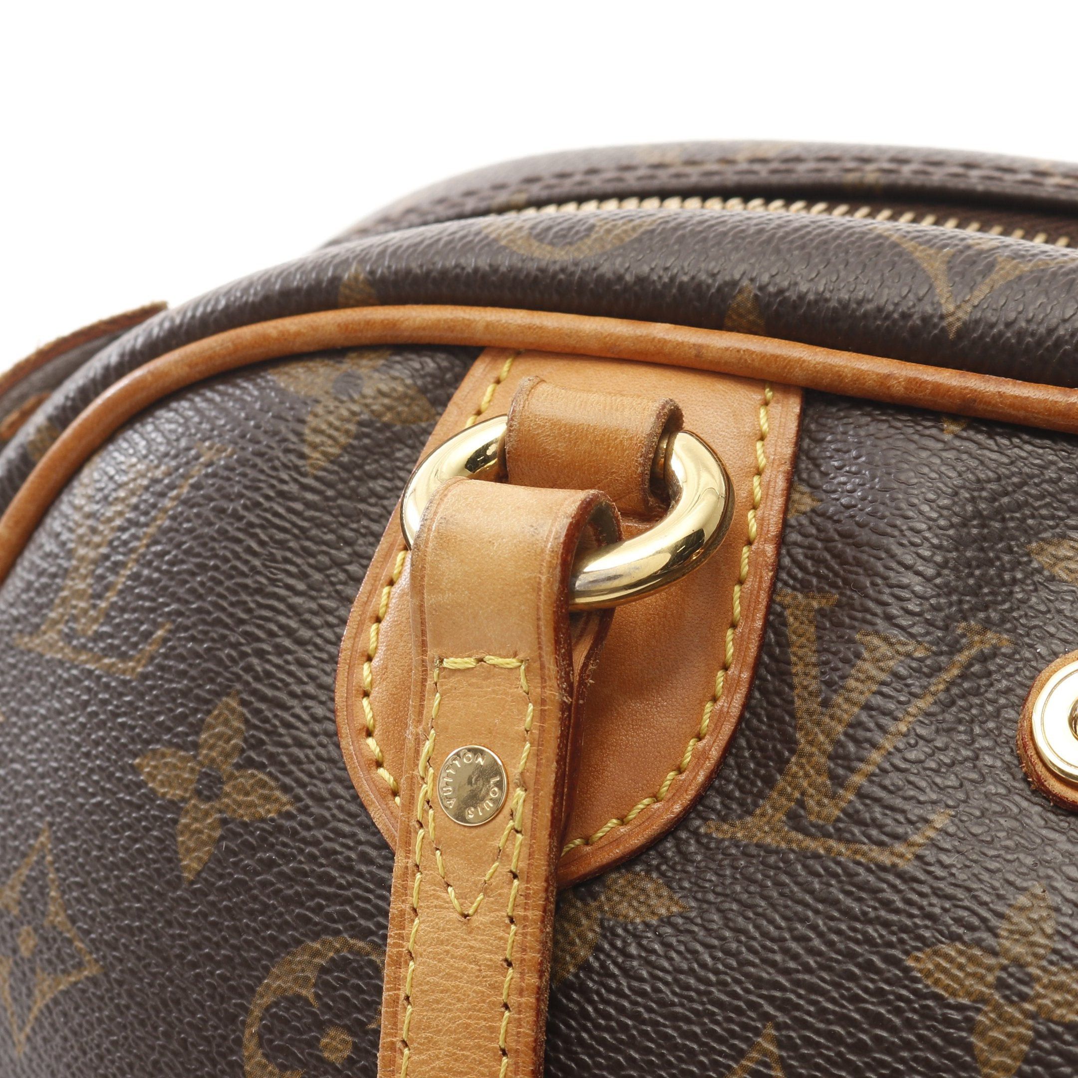 Louis Vuitton Louis Vuitton Montorgueil Pm Monogram Shoulder Bag Leather Brown Size ONE SIZE - 8 Thumbnail