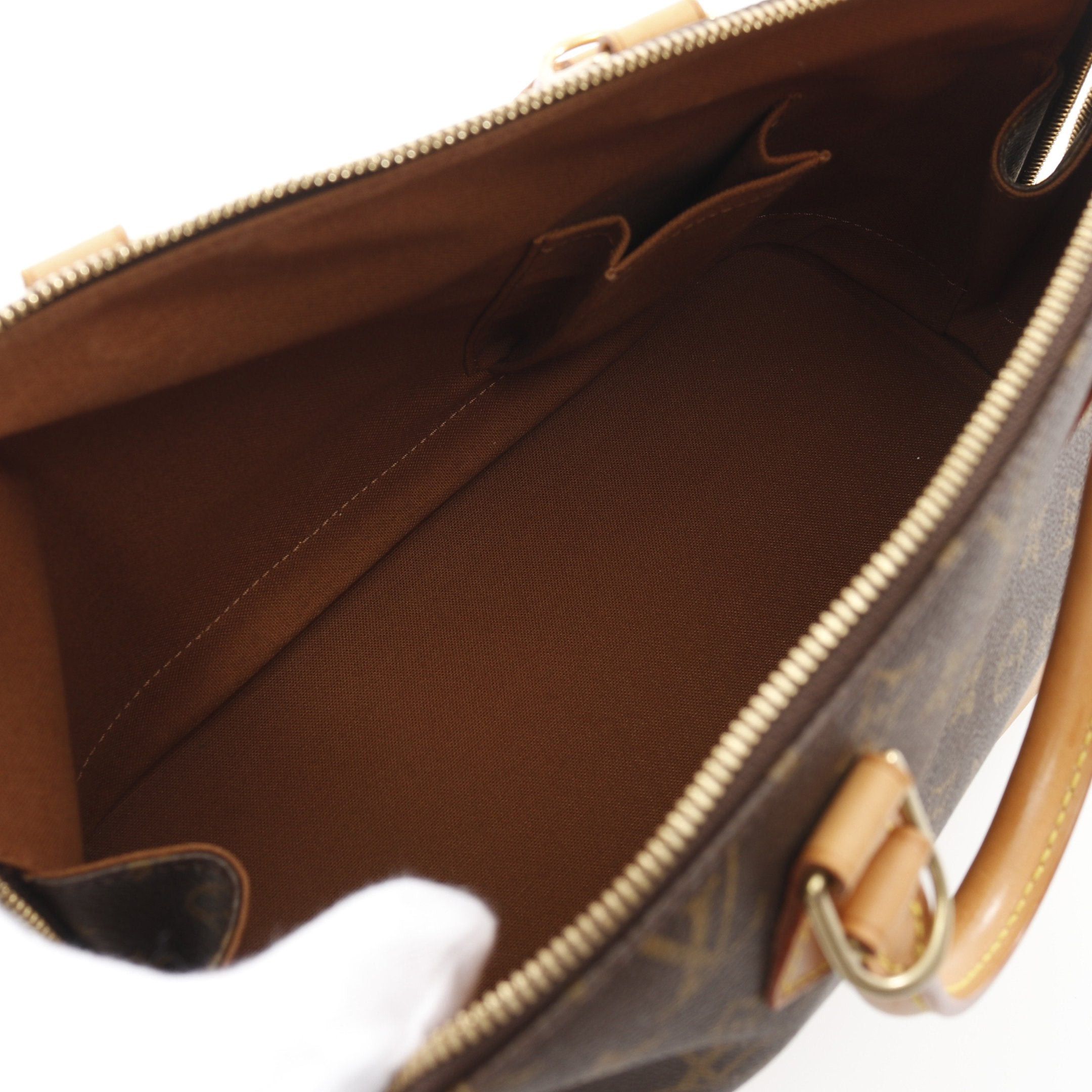 Louis Vuitton Louis Vuitton Alma Pm Monogram Handbag Leather Brown Size ONE SIZE - 3 Thumbnail