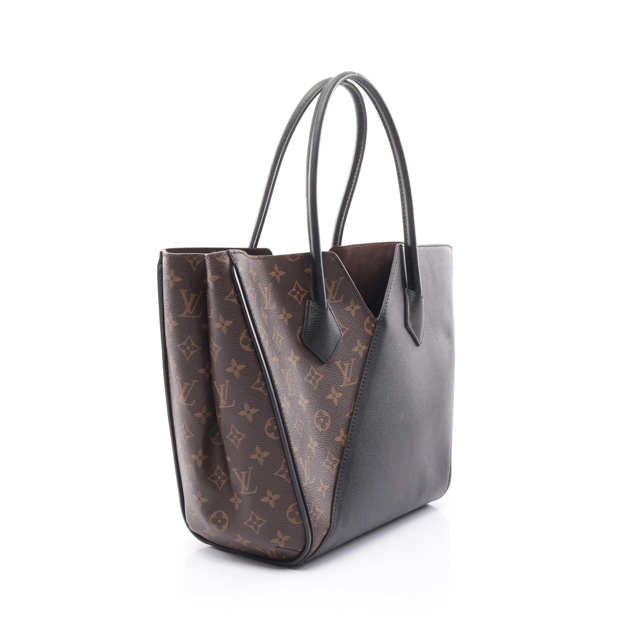 Louis Vuitton Louis Vuitton Kimono Mm Monogram Noir Handbag Tote Bag Leather Brown Black Size ONE SIZE - 2 Thumbnail