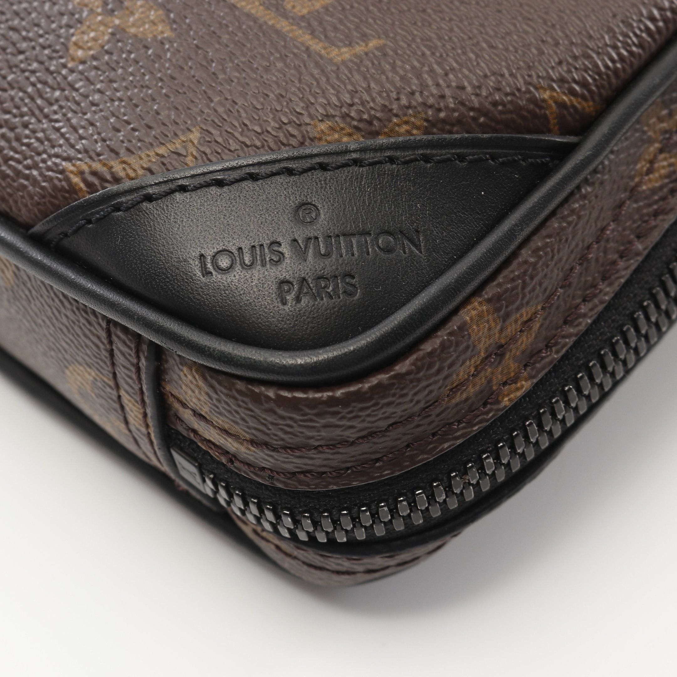 Louis Vuitton Louis Vuitton Utility Side Bag Monogram Solar Lei Waist Body Leather Brown Black Size ONE SIZE - 6 Thumbnail