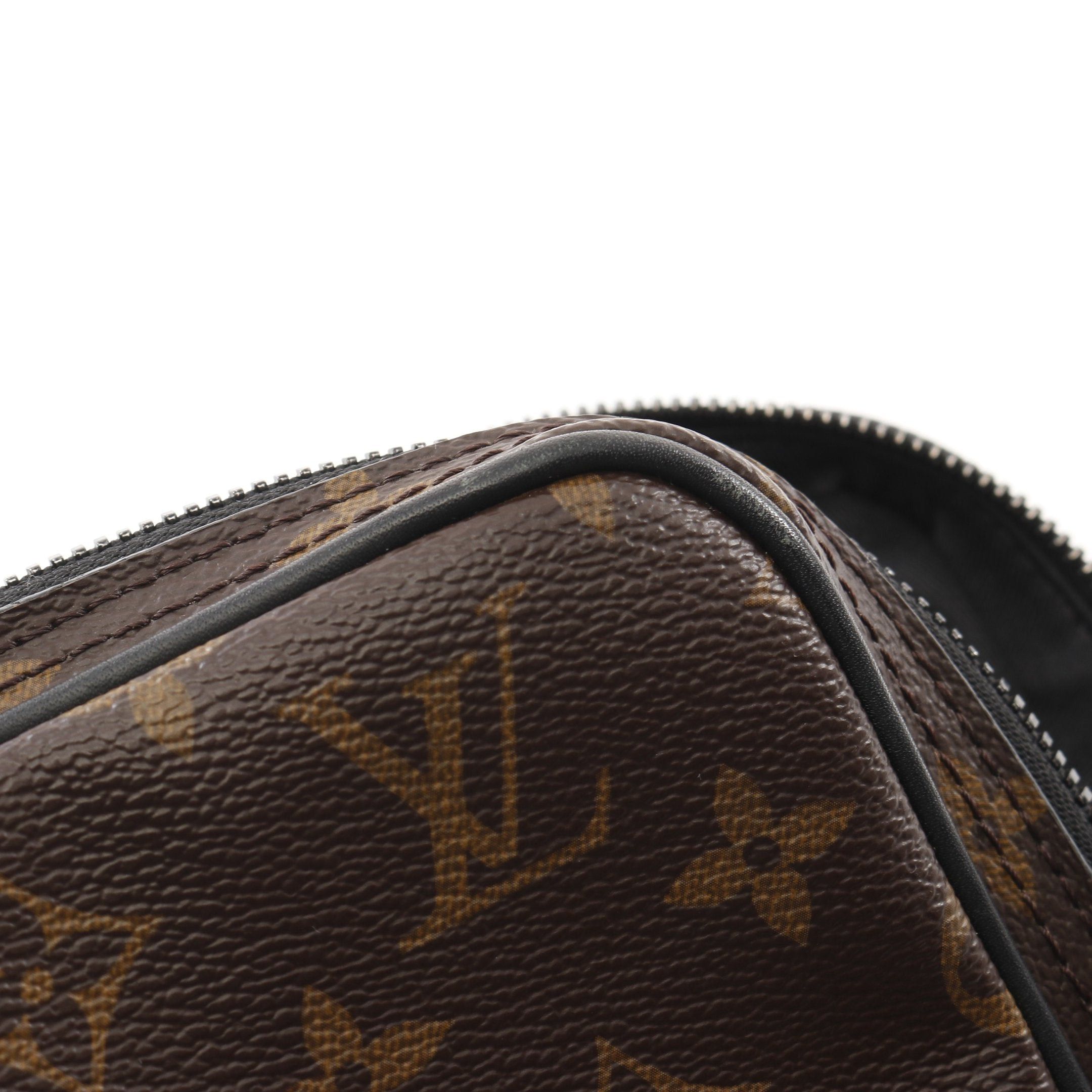 Louis Vuitton Louis Vuitton Utility Side Bag Monogram Solar Lei Waist Body Leather Brown Black Size ONE SIZE - 10 Thumbnail