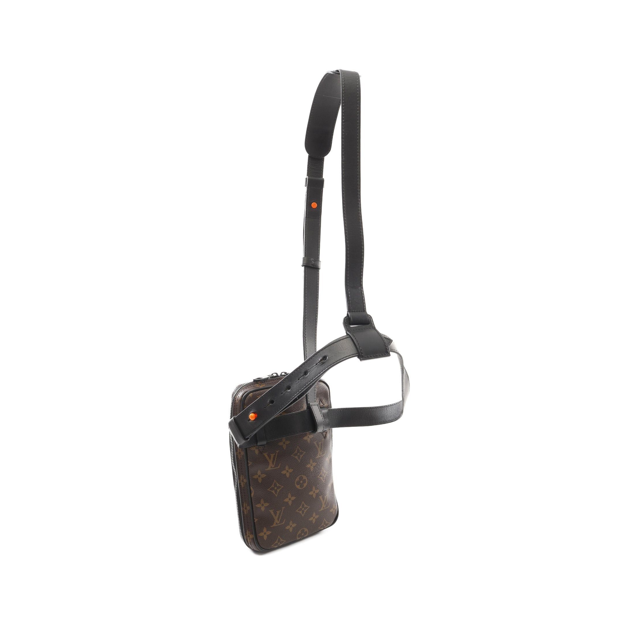 Louis Vuitton Louis Vuitton Utility Side Bag Monogram Solar Lei Waist Body Leather Brown Black Size ONE SIZE - 2 Thumbnail